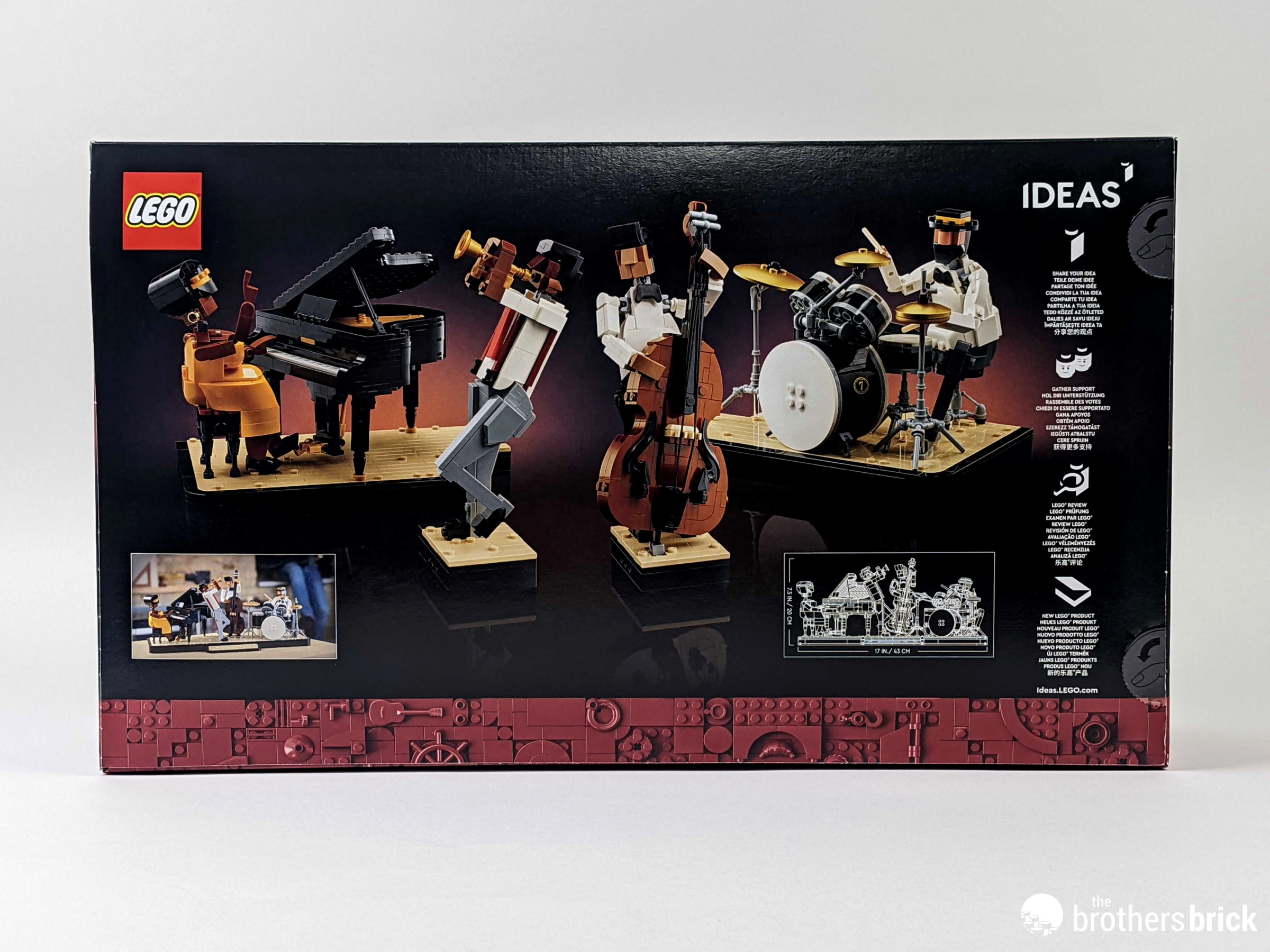 LEGO Ideas 21334: Jazz Quartet - Dig these crazy sounds, Daddy-O