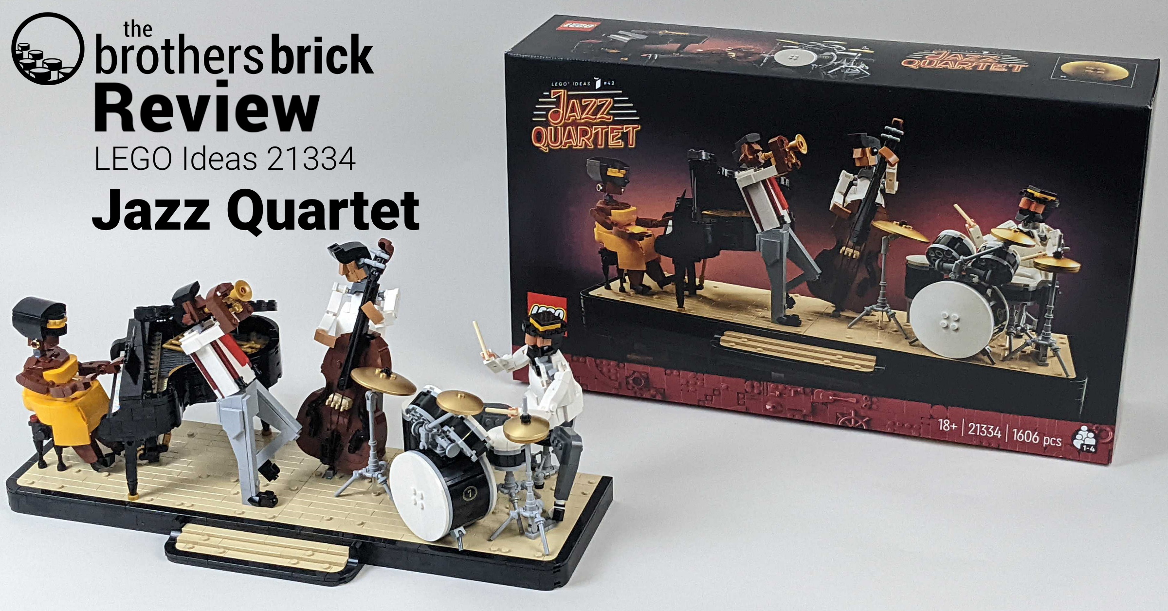 LEGO Ideas 21334: Jazz Quartet - Dig these crazy sounds, Daddy-O