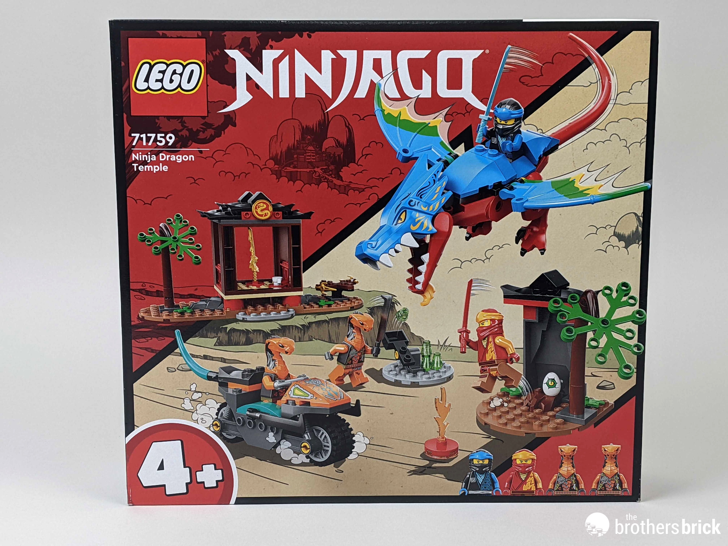 LEGO Ninjago 71759: Ninja Dragon Temple - This dragon has the