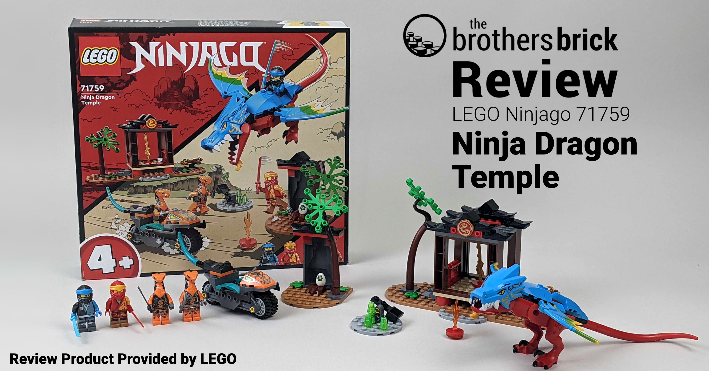 LEGO Ninjago 71759: Ninja Dragon Temple - This dragon has the