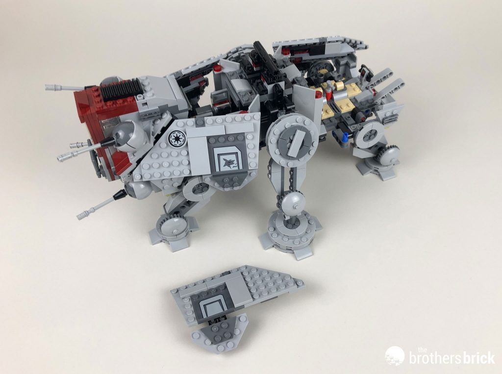 DESCETE　5L Review: LEGO 75337 AT-TE Walker - Jay's Brick Blog