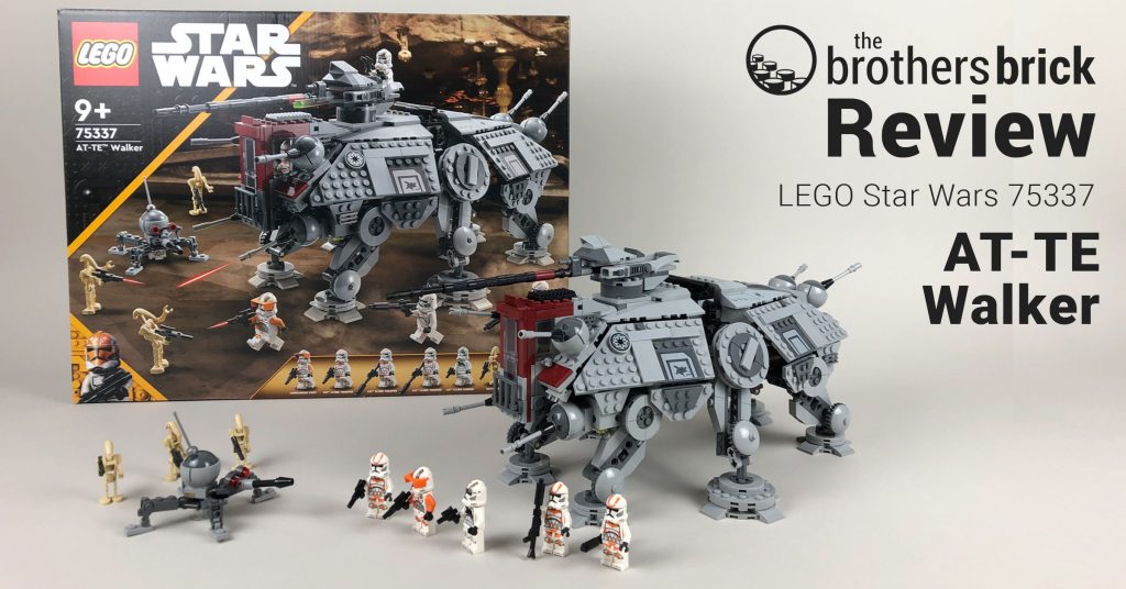 75337 LEGO Star Wars AT-TE Walker [Review] - The Brothers Brick