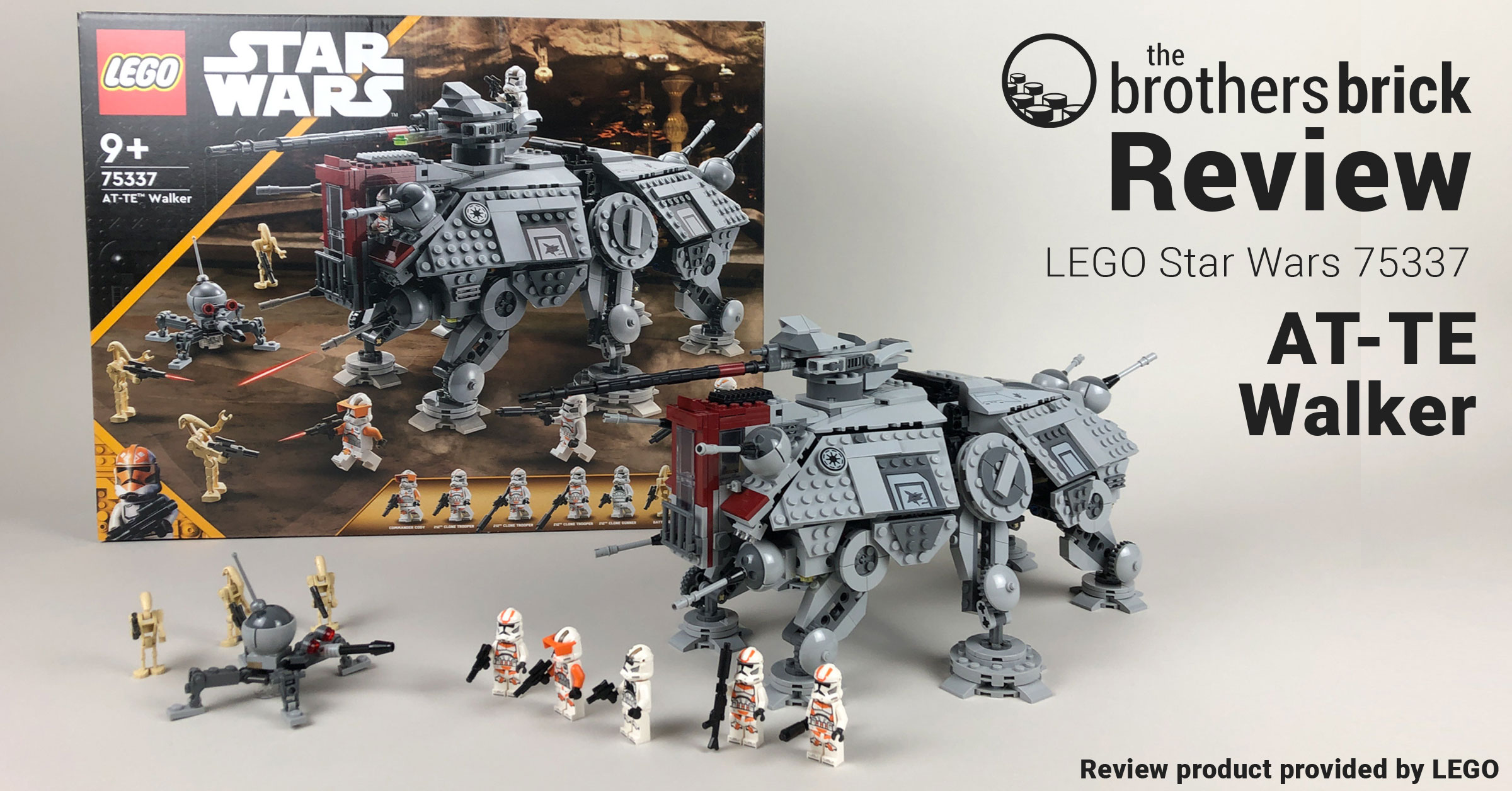 75337 LEGO Star Wars AT-TE Walker [Review] - The Brothers Brick