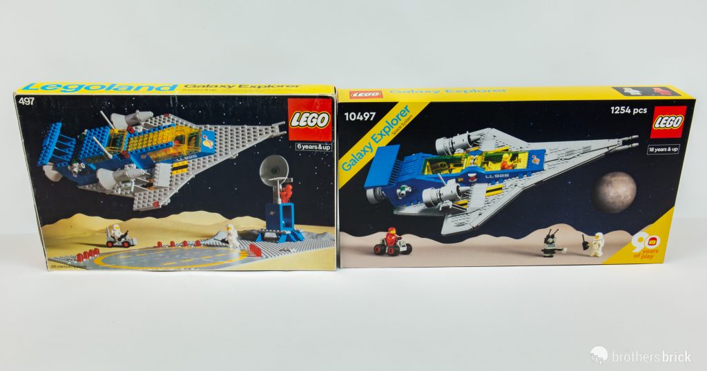 LEGO Icons 10497 Galaxy Explorer: Classic Space has never looked
