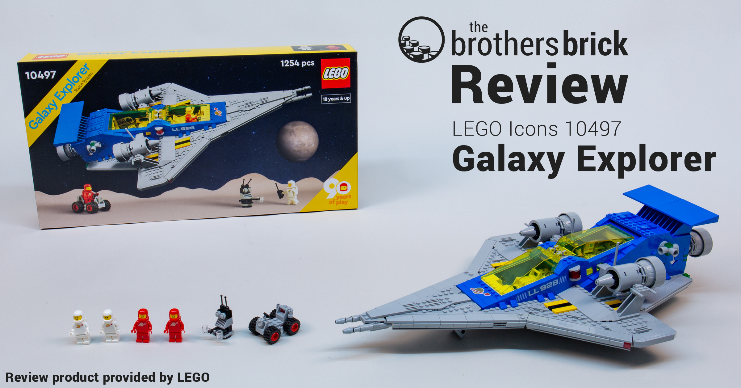 LEGO Icons 10497 Galaxy Explorer: Classic Space has never looked
