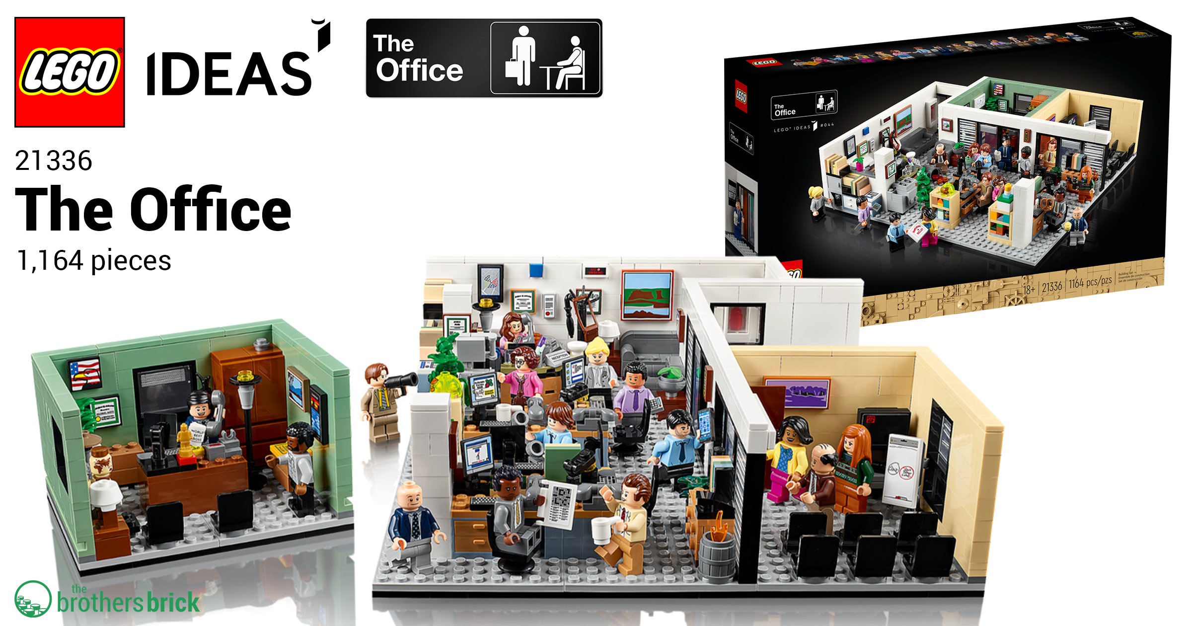 LEGO Ideas reveals 21336 The Office, now available for pre-order