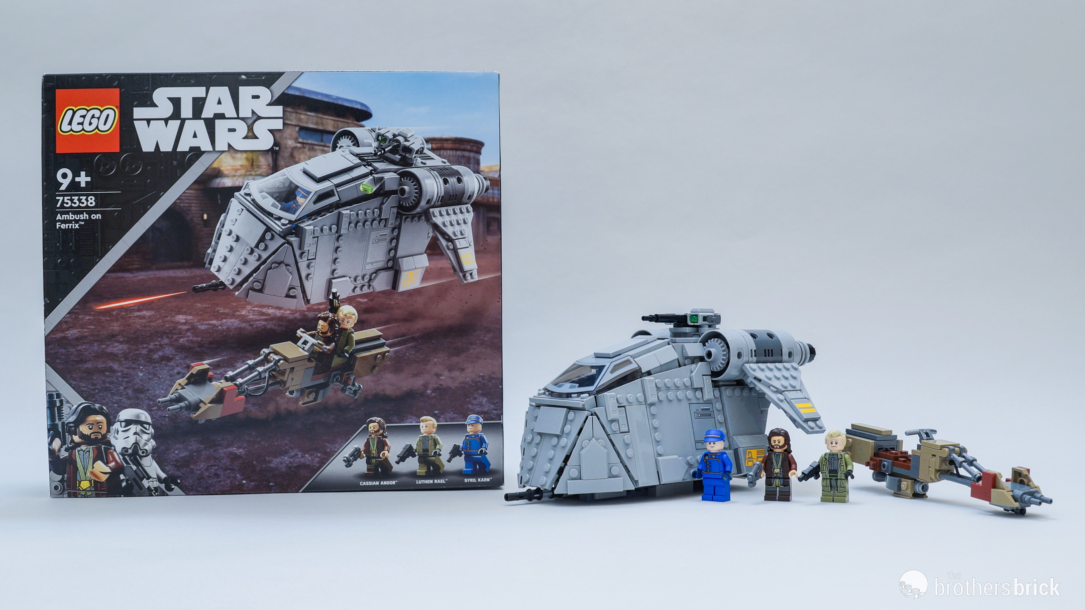 LEGO Star Wars 75338 Ambush on Ferrix - you might be blindsided by