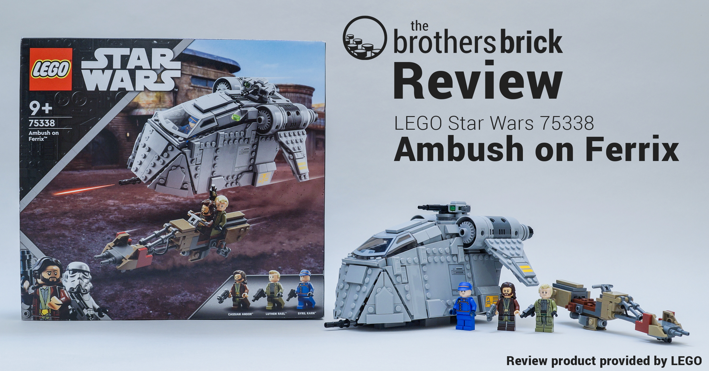 LEGO Star Wars 75338 Ambush on Ferrix - you might be blindsided by