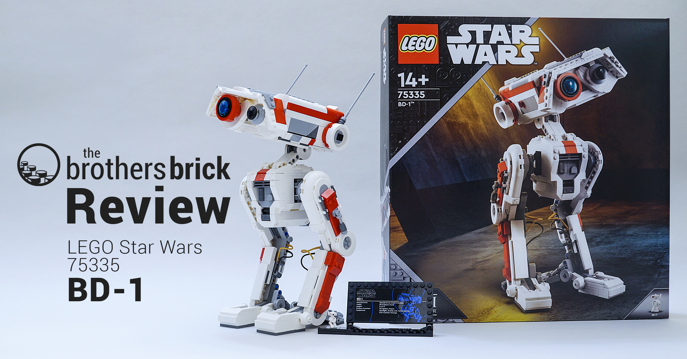 LEGO Star Wars 75335 BD-1 — An adorable droid of your very own