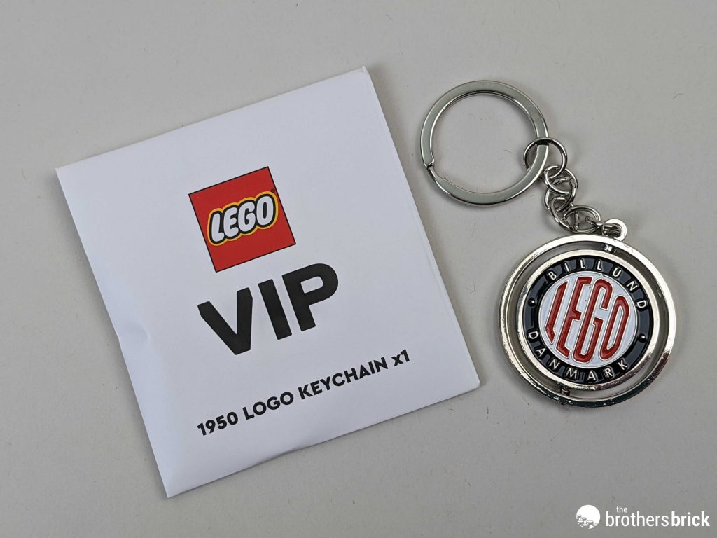 LEGO VIP 5007093 - 1950's Logo Spinning Keychain - Better than a