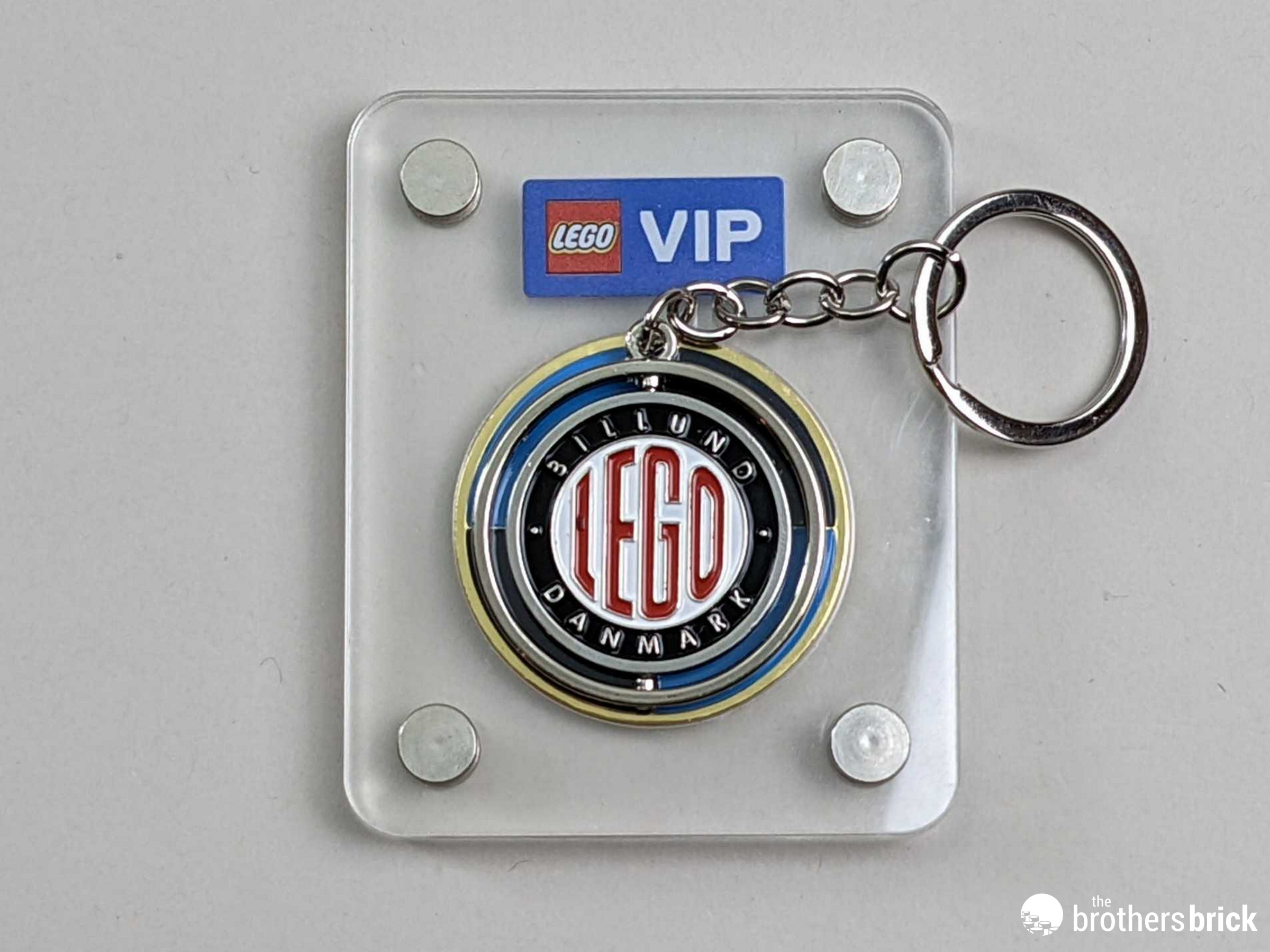 LEGO VIP 5007093 - 1950's Logo Spinning Keychain - Better than a