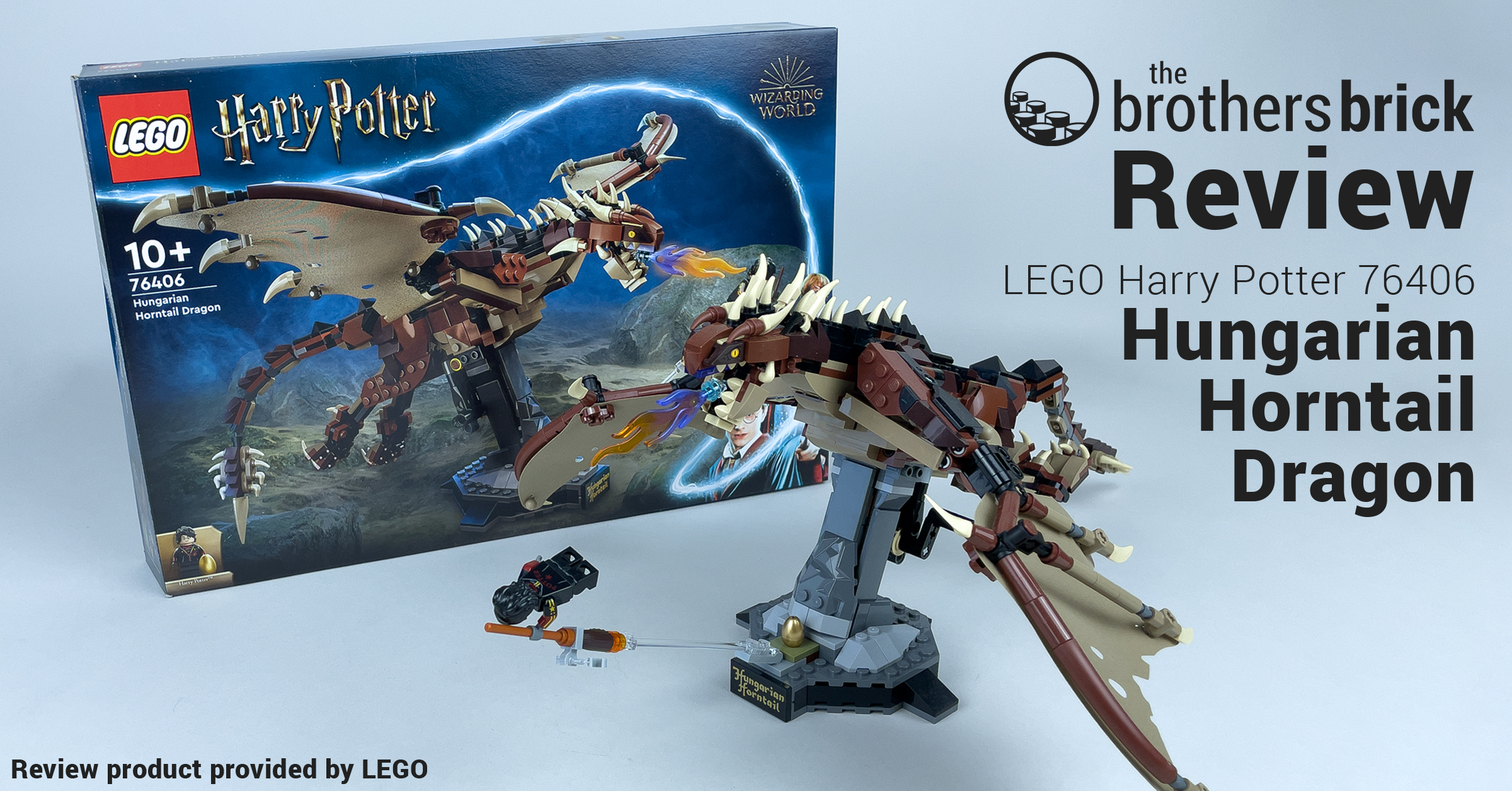 LEGO Harry Potter 76406 Hungarian Horntail Dragon [Review] - The