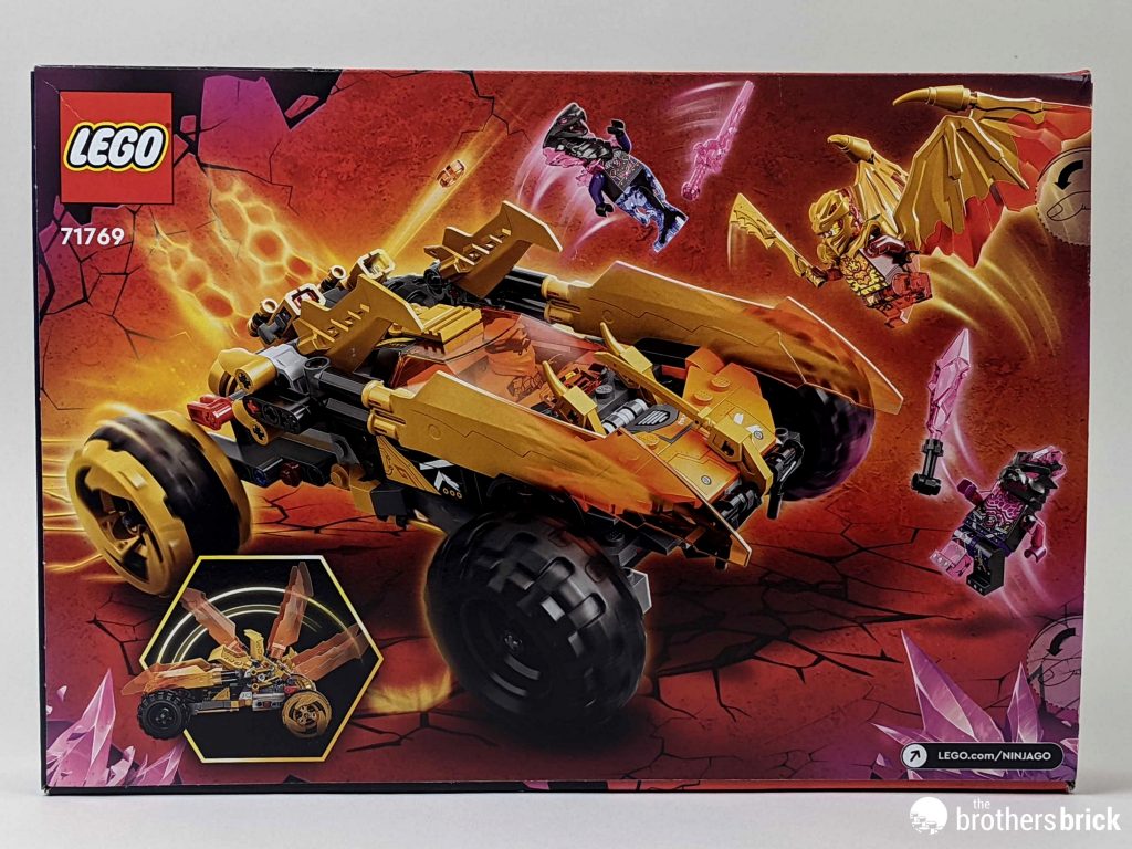 LEGO Ninjago 71769: Cole's Dragon Cruiser [Review] - The Brothers