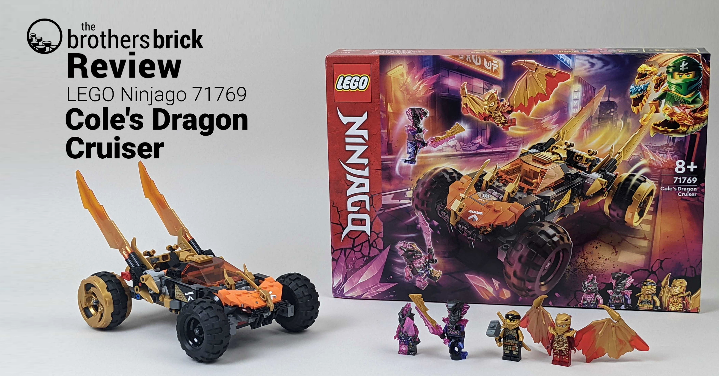 LEGO Ninjago 71769: Cole's Dragon Cruiser [Review] - The Brothers