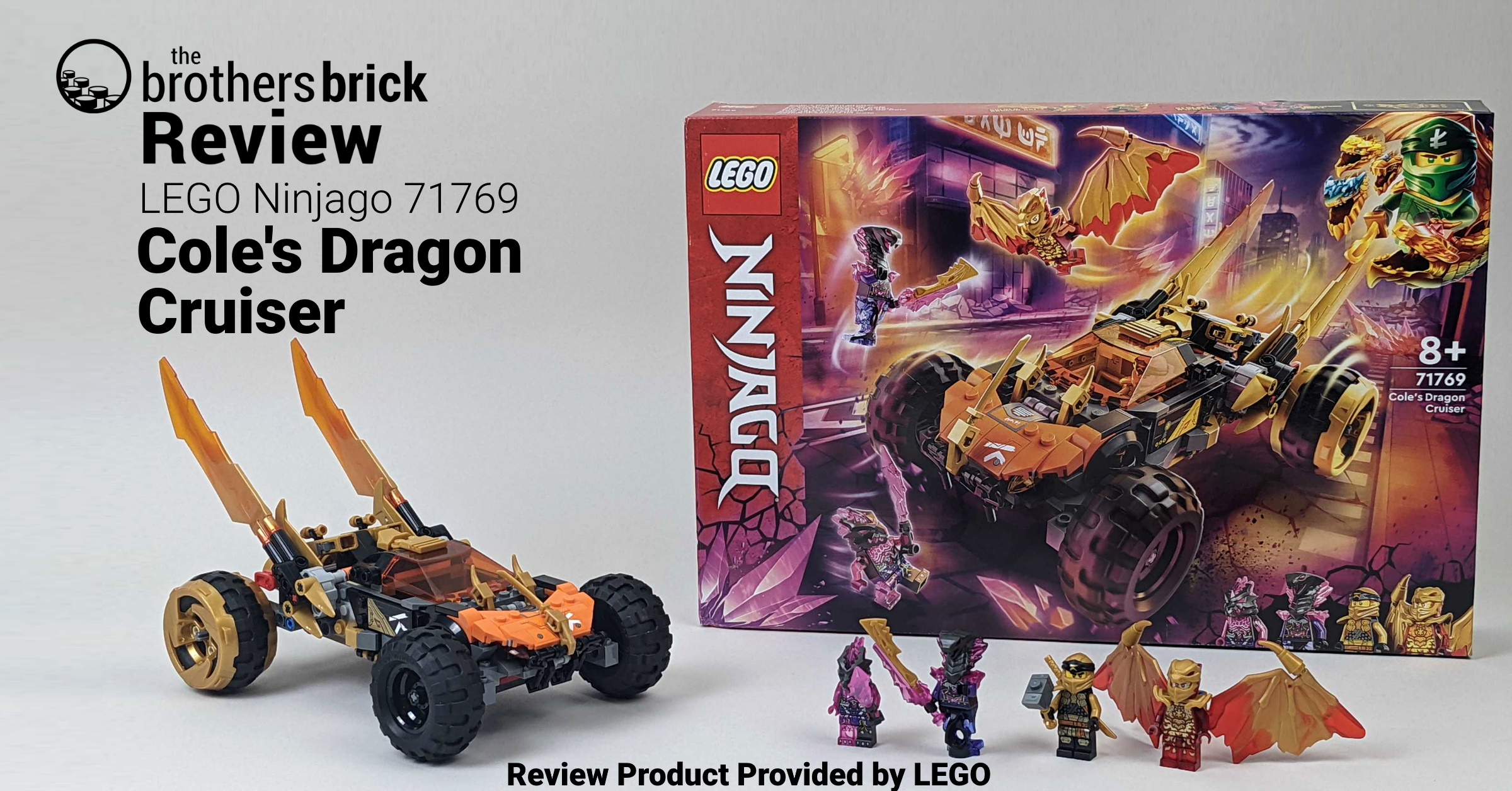 LEGO Ninjago 71769: Cole's Dragon Cruiser [Review] - The Brothers