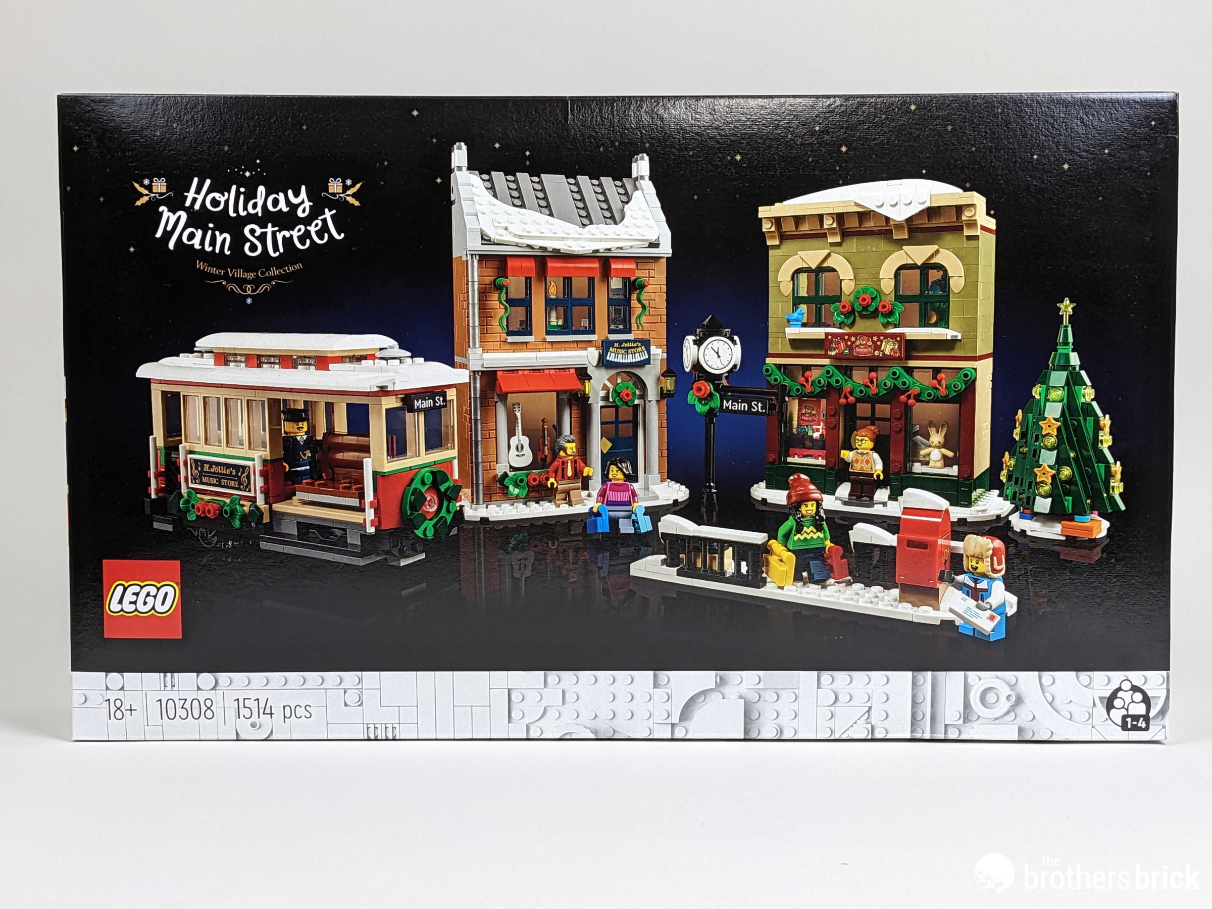 LEGO Icons Winter Village Collection 10308: Holiday Main Street