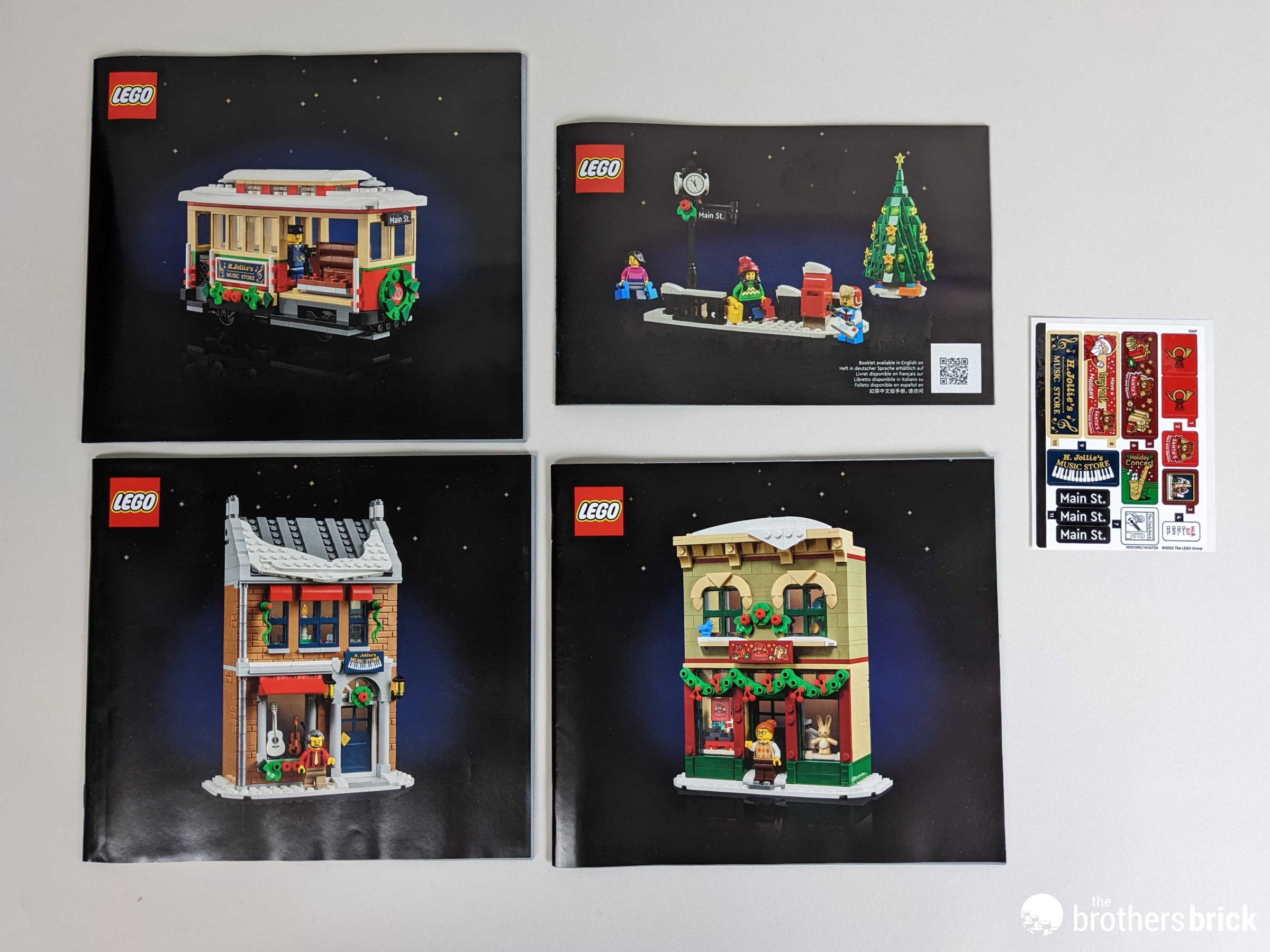 LEGO Icons Winter Village Collection 10308: Holiday Main Street