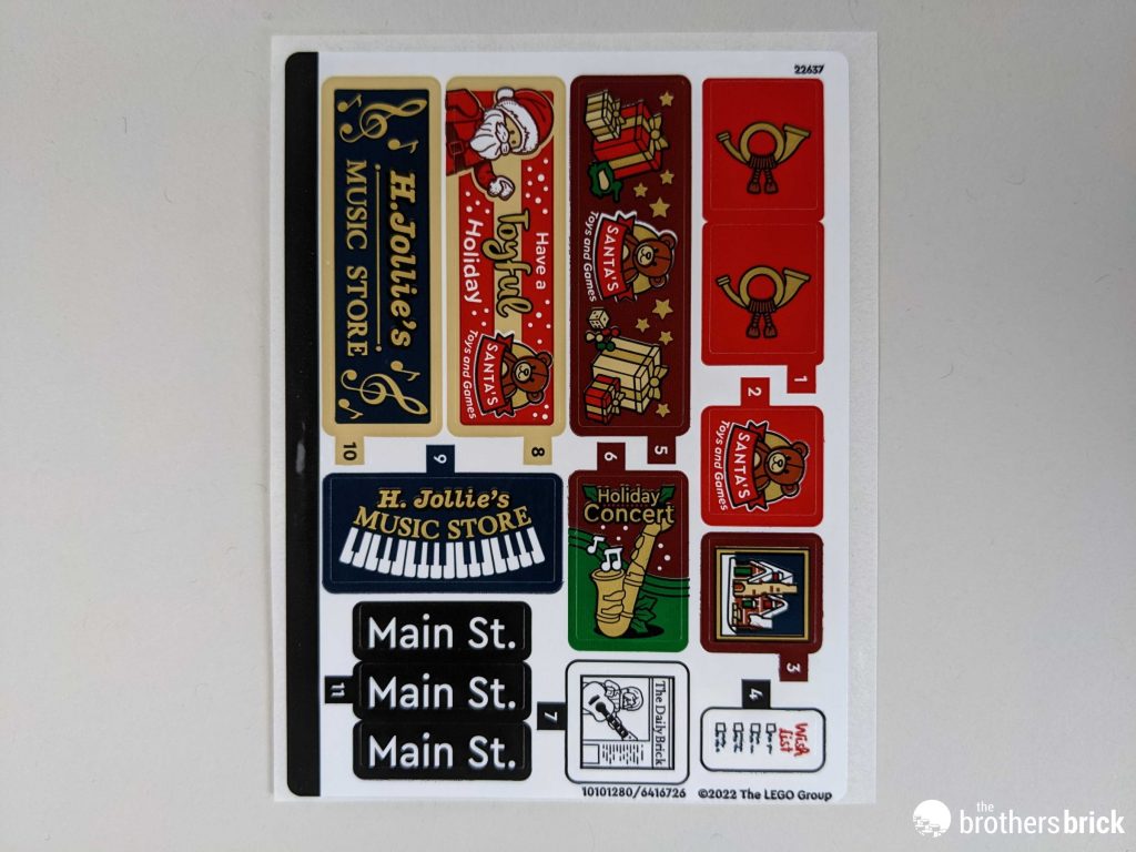 LEGO Icons Winter Village Collection 10308: Holiday Main Street