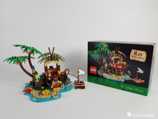 LEGO Ideas 40566: Ray the Castaway - A Marooned Gift with Purchase
