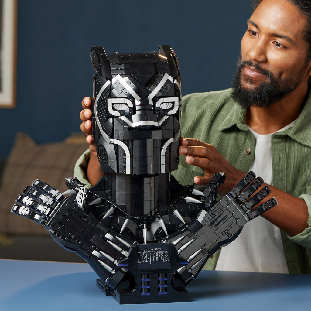LEGO reveals 76215 Black Panther as massive 3,000-piece bust of LEGO reveals 76215 Black Panther as massive 3,000-piece bust of