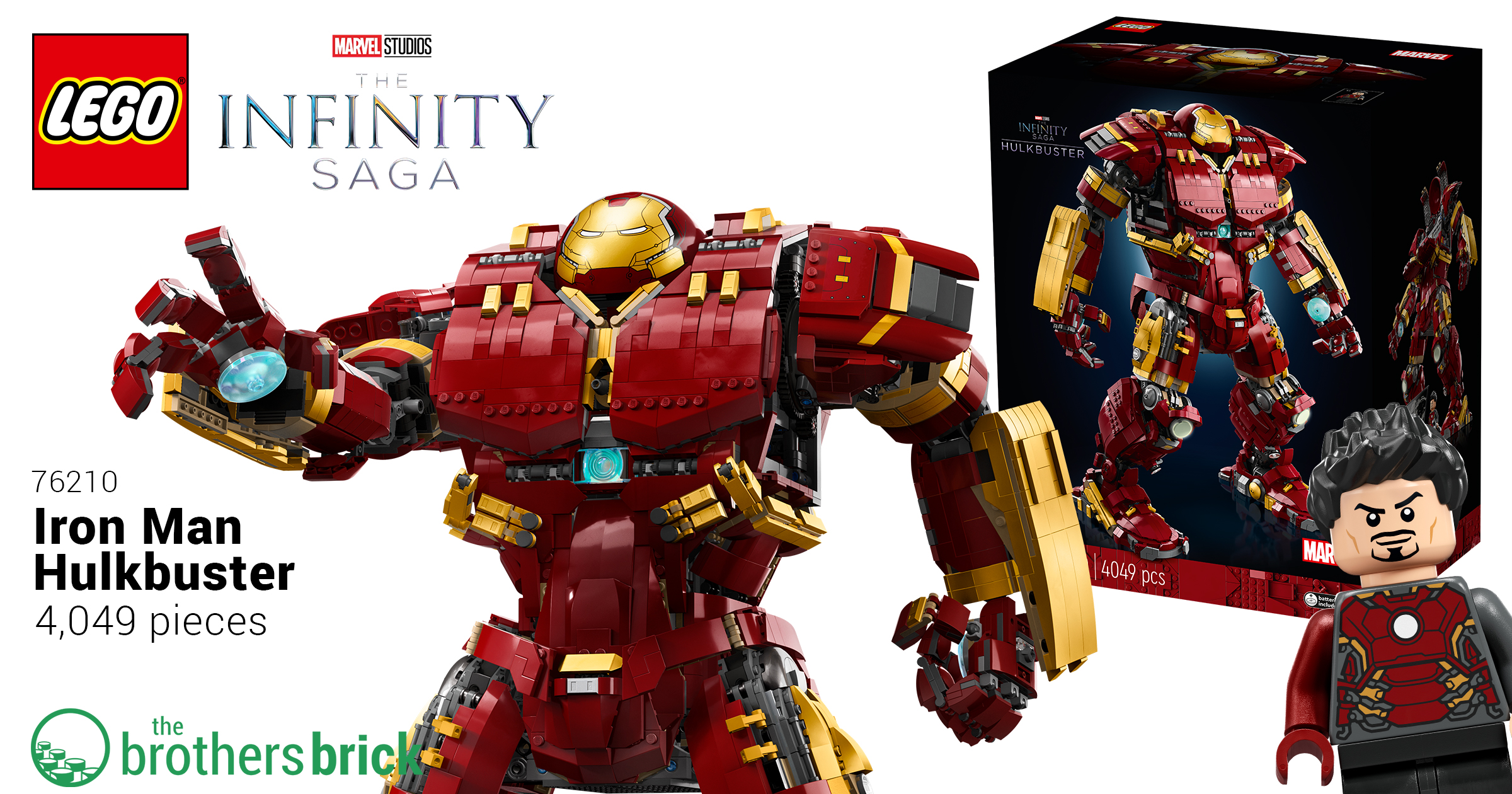 Lego Figure Marvel Studios Iron Man Lego LEGO Marvel Reveals 4,000