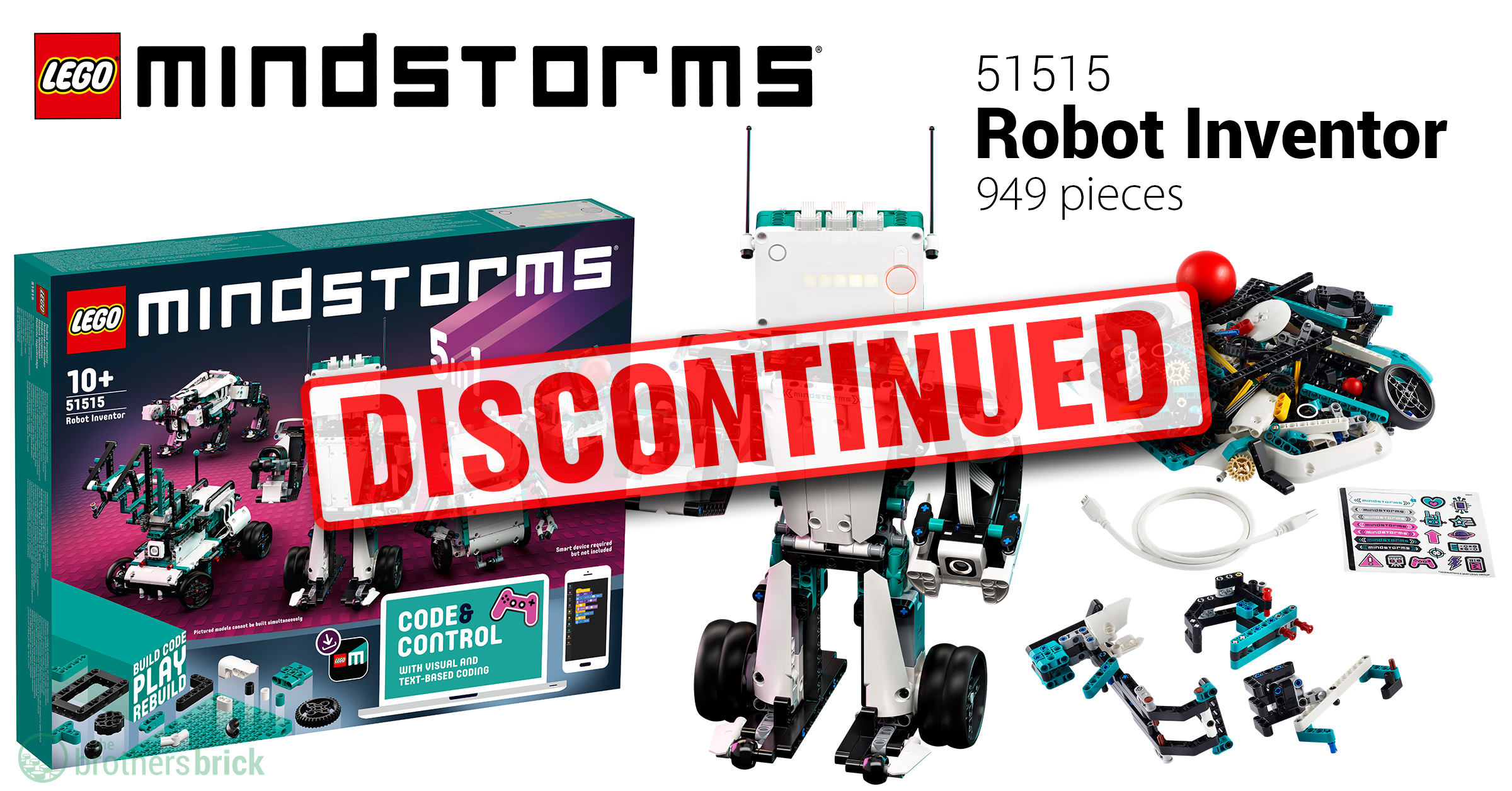 LEGO discontinuing Mindstorms brand, sunsetting 51515 Robot 