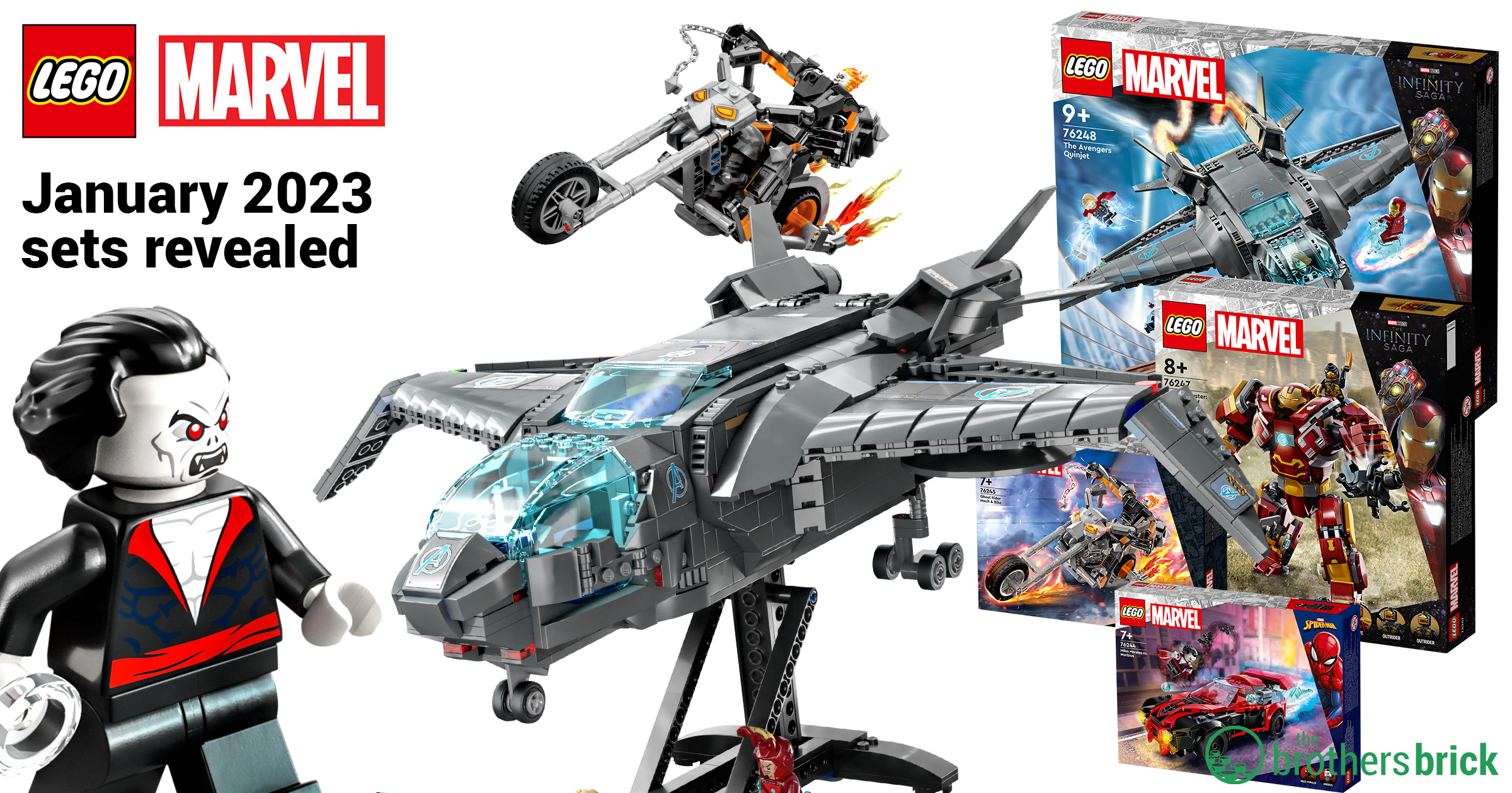 マーベル セット 計23作品 アベンジャーズ LEGO Marvel sets for January 2023 revealed with new Hulkbuster