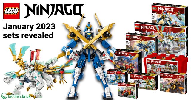 LEGO Ninjago 2023 wave revealed with 9 new sets [News] - The 