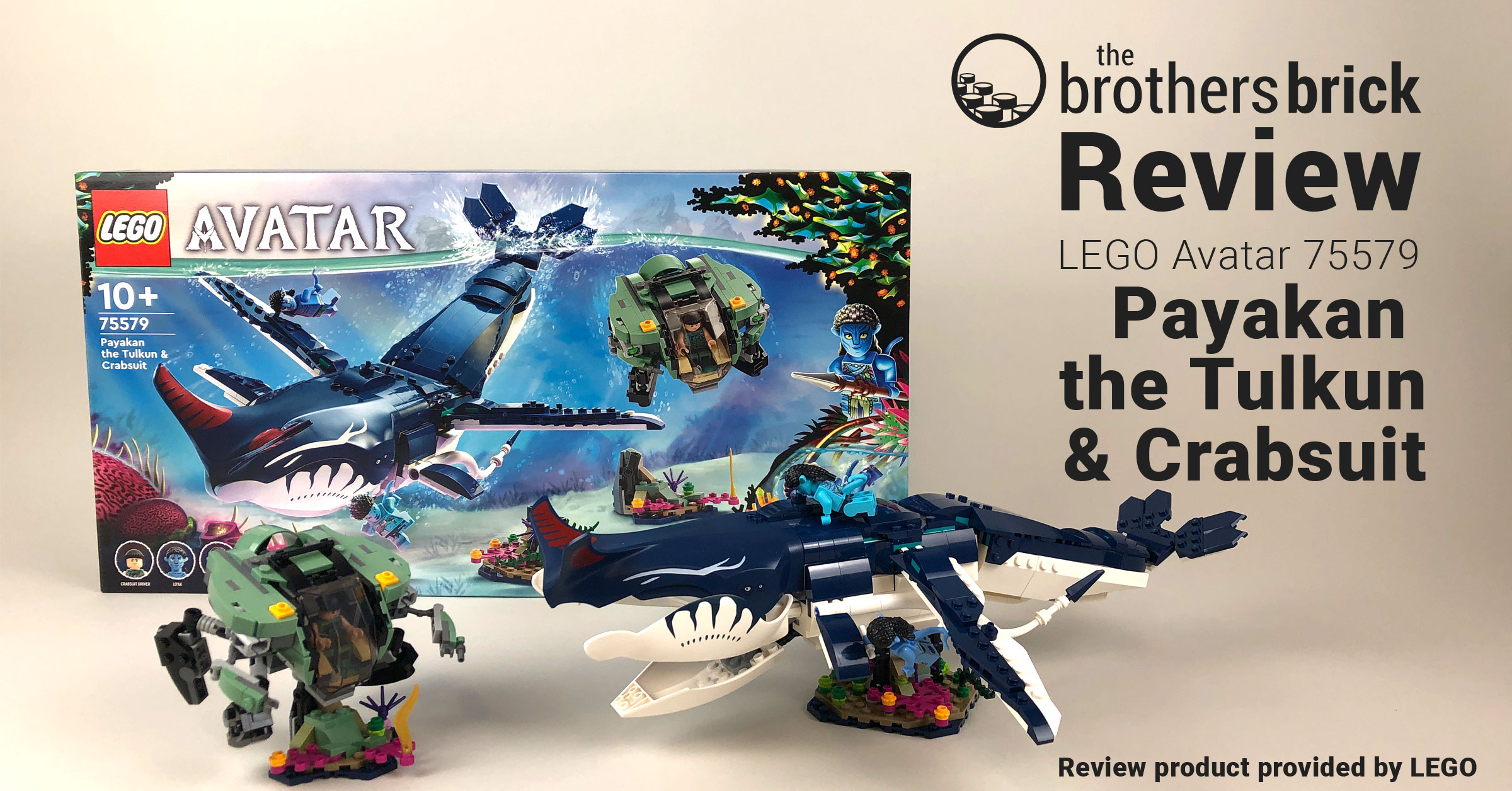 LEGO Avatar 75579 - Payakan the Tulkun & Crabsuit [Review] - The