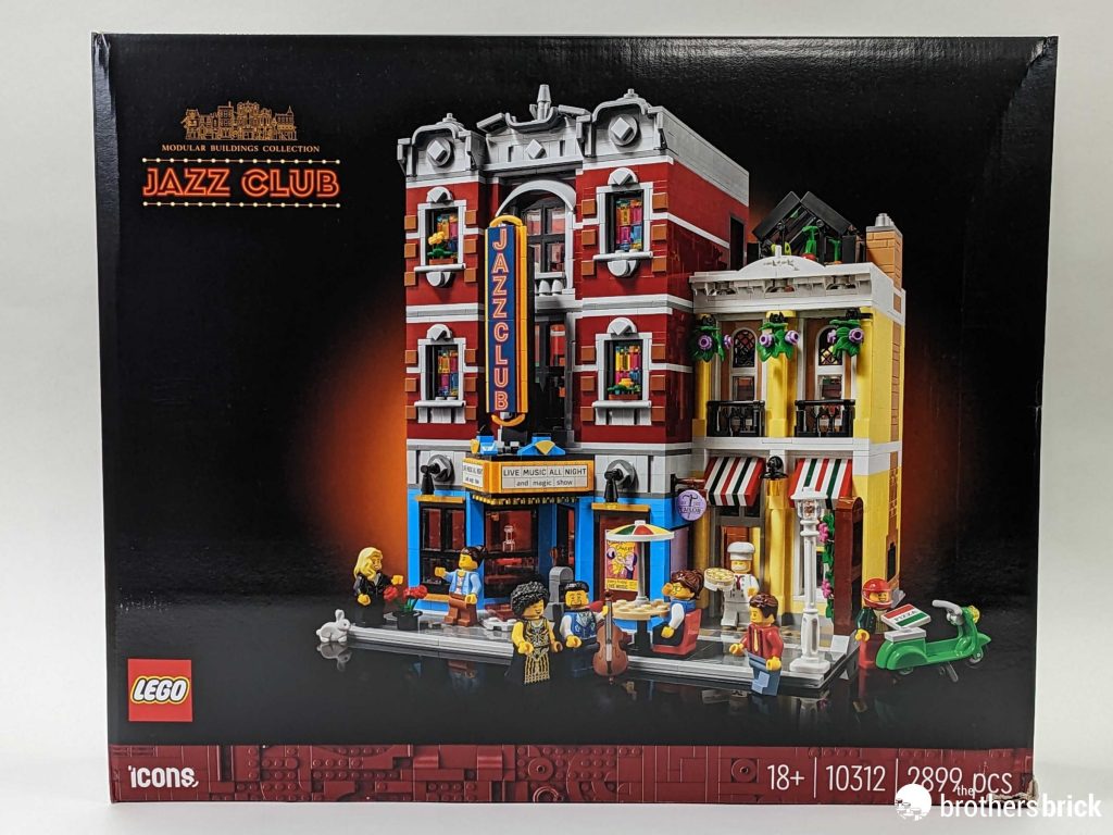 LEGO Icons 10312 Modular Buildings Collection - Jazz Club : A
