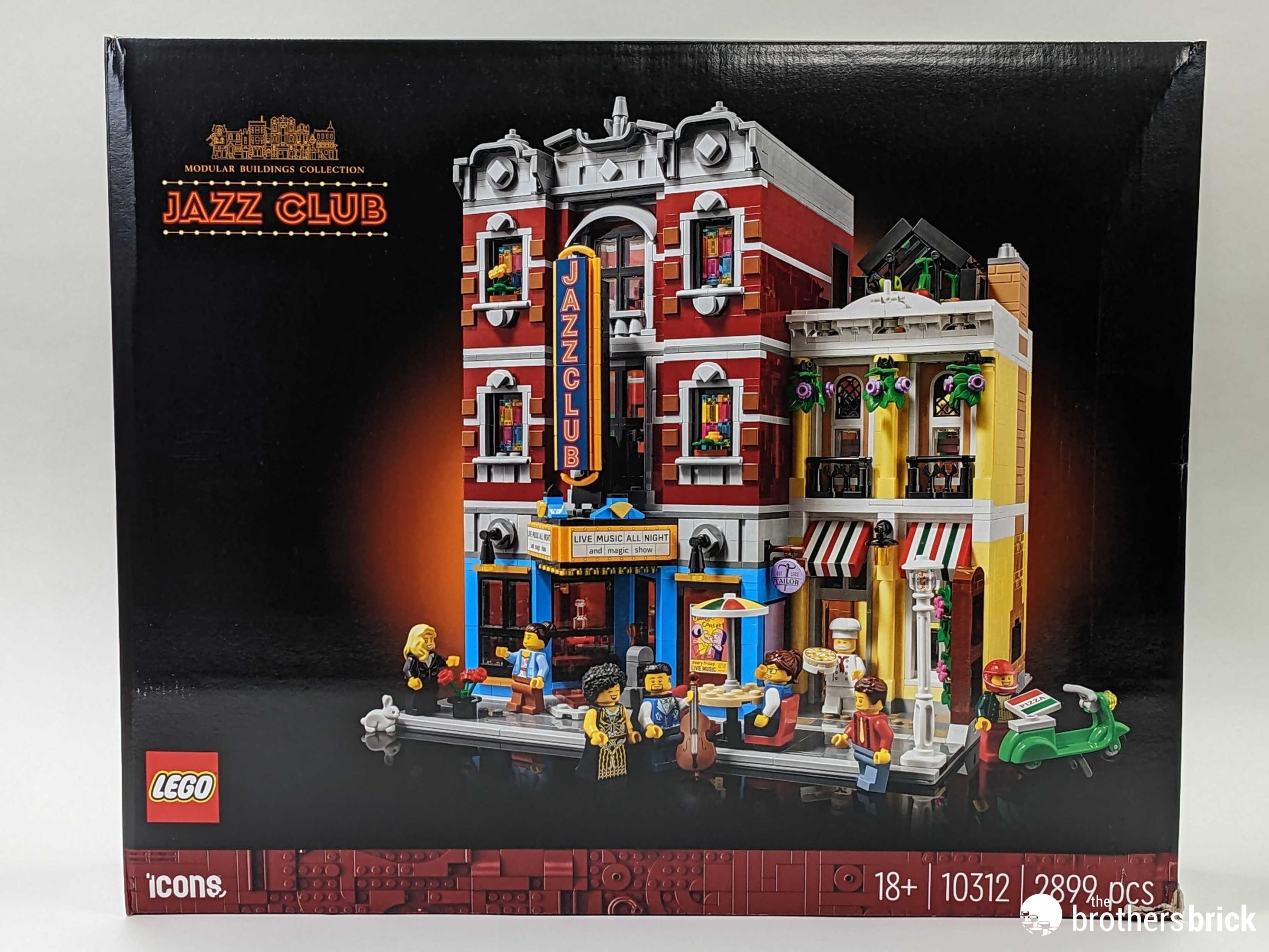 LEGO Icons 10312 Modular Buildings Collection - Jazz Club : A