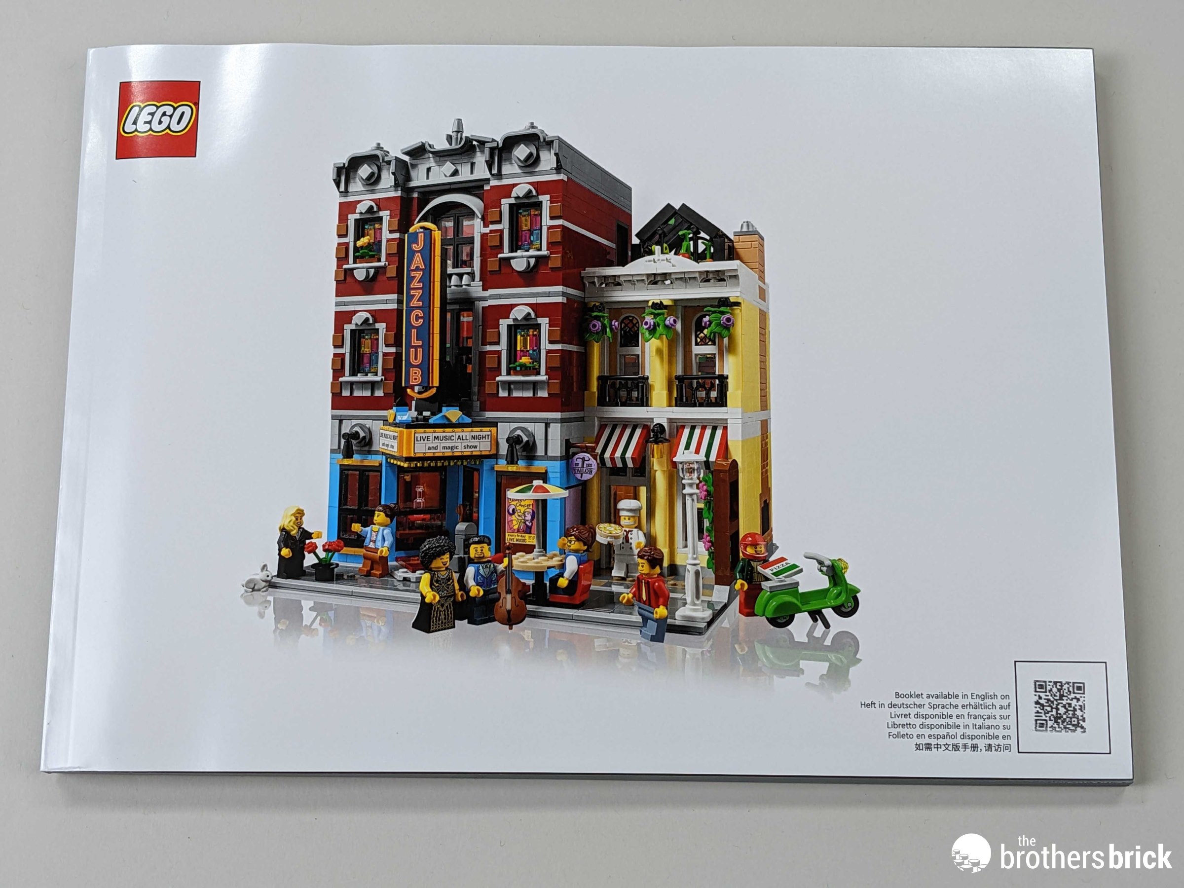 LEGO Icons 10312 Modular Buildings Collection - Jazz Club : A