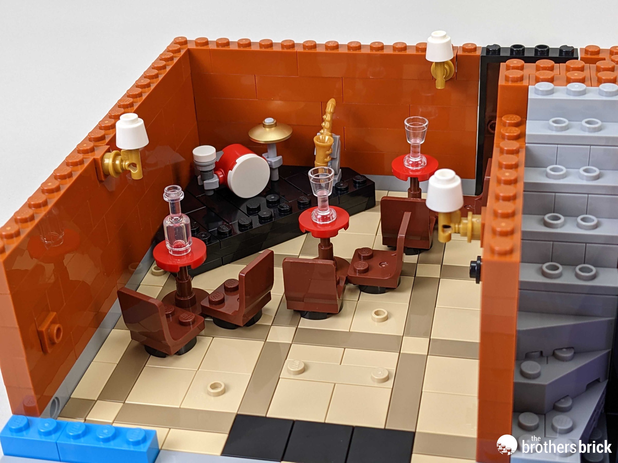 LEGO Icons 10312 Modular Buildings Collection - Jazz Club : A