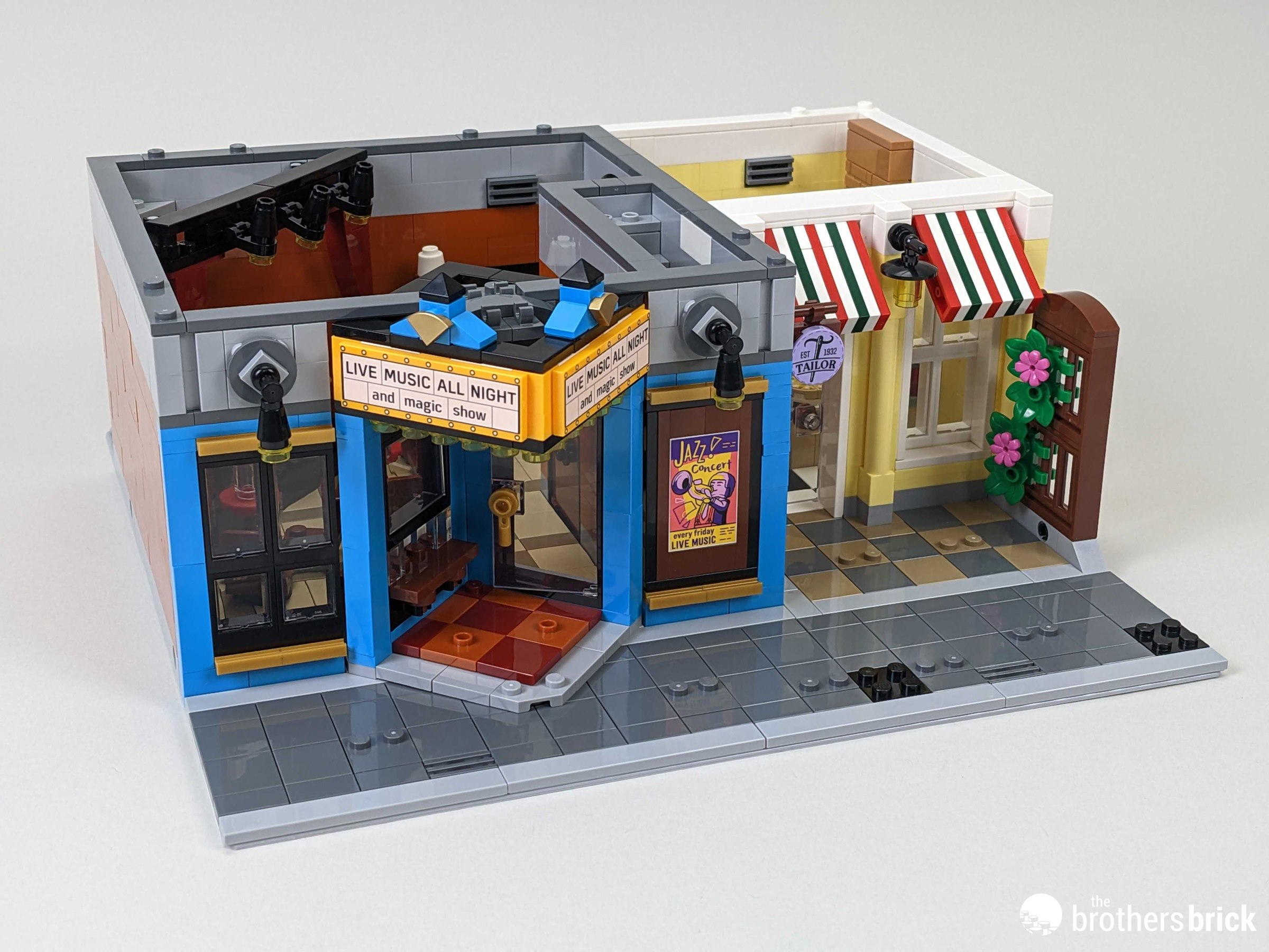 LEGO Icons 10312 Modular Buildings Collection - Jazz Club : A