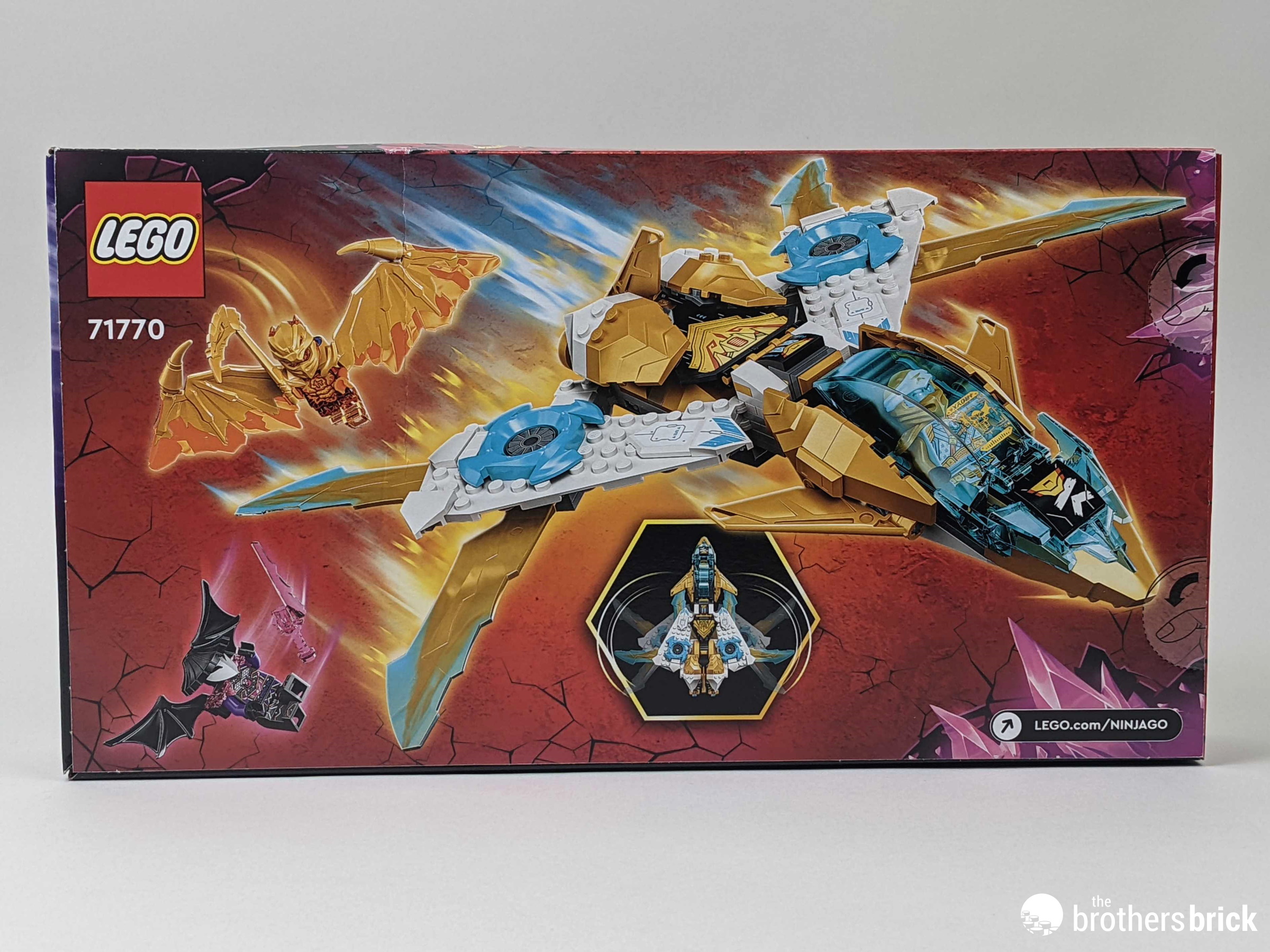 LEGO Ninjago 71770: Zane's Golden Dragon Jet - Let's imagine