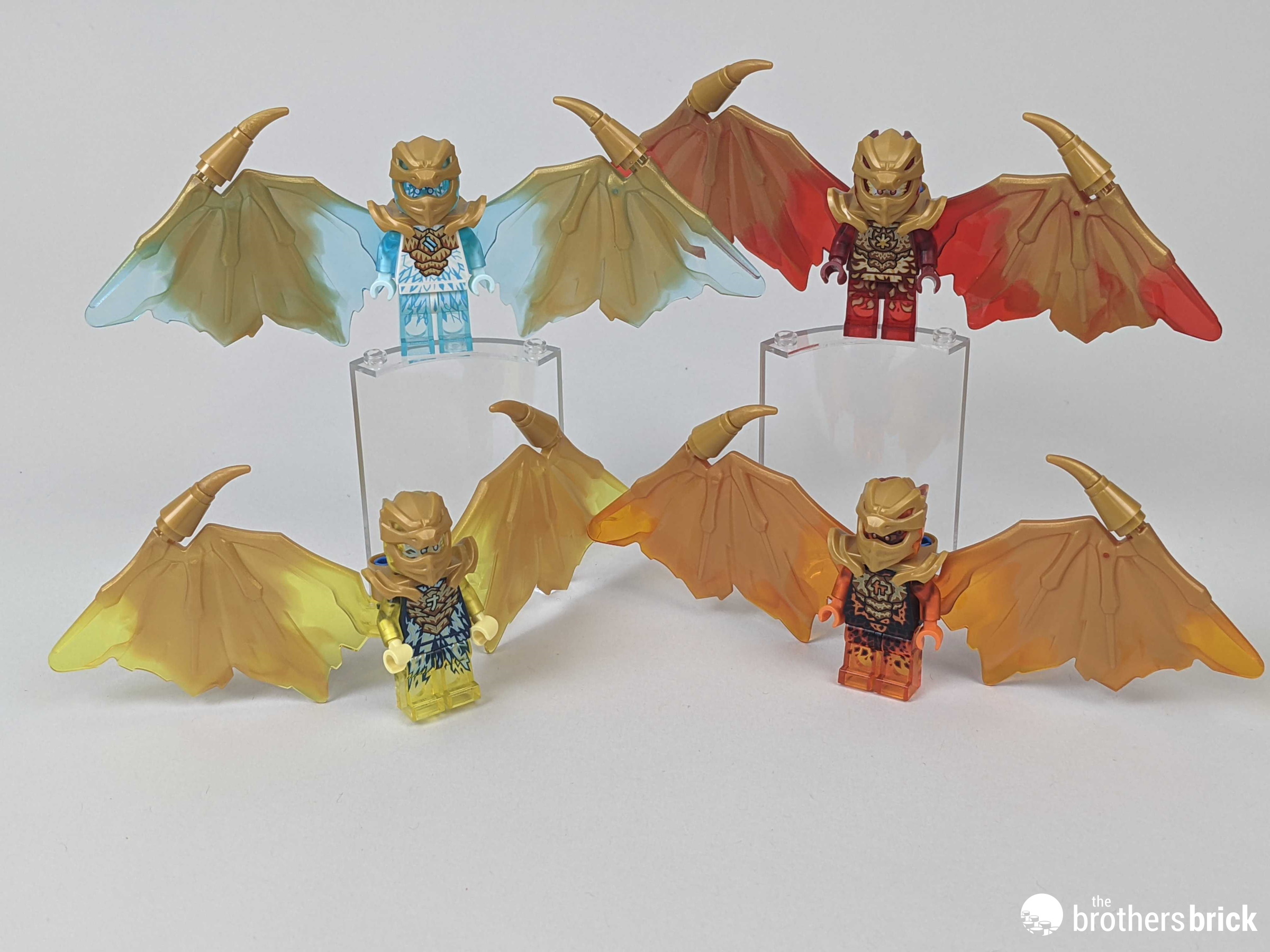 セノッピー　4 LEGO Ninjago 71770: Zane's Golden Dragon Jet - Let's imagine
