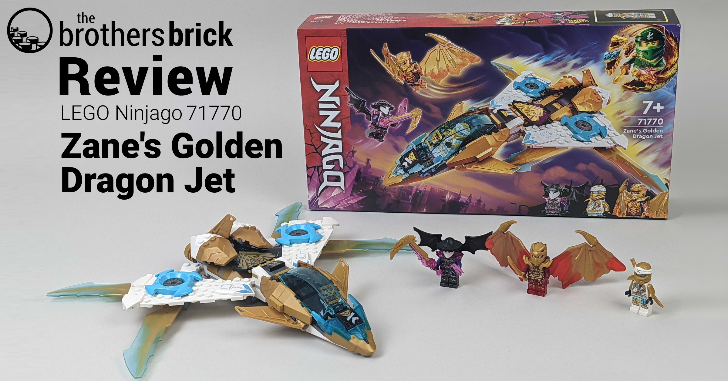 LEGO Ninjago 71770: Zane's Golden Dragon Jet - Let's imagine