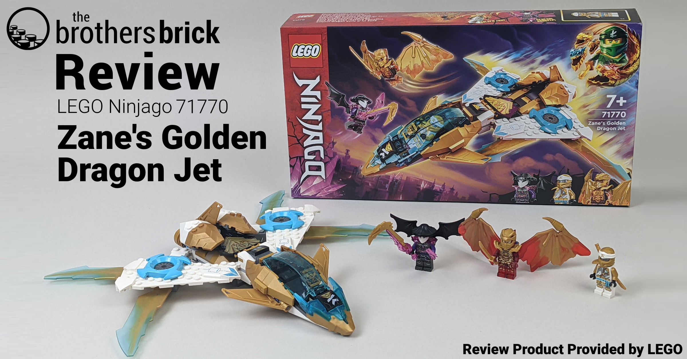 LEGO Ninjago 71770: Zane's Golden Dragon Jet - Let's imagine