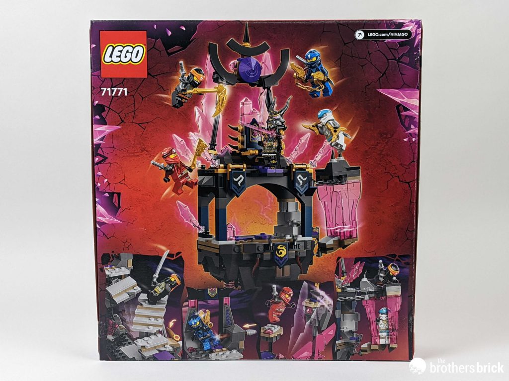 LEGO Ninjago 71771: The Crystal King Temple - Tensegrity comes to
