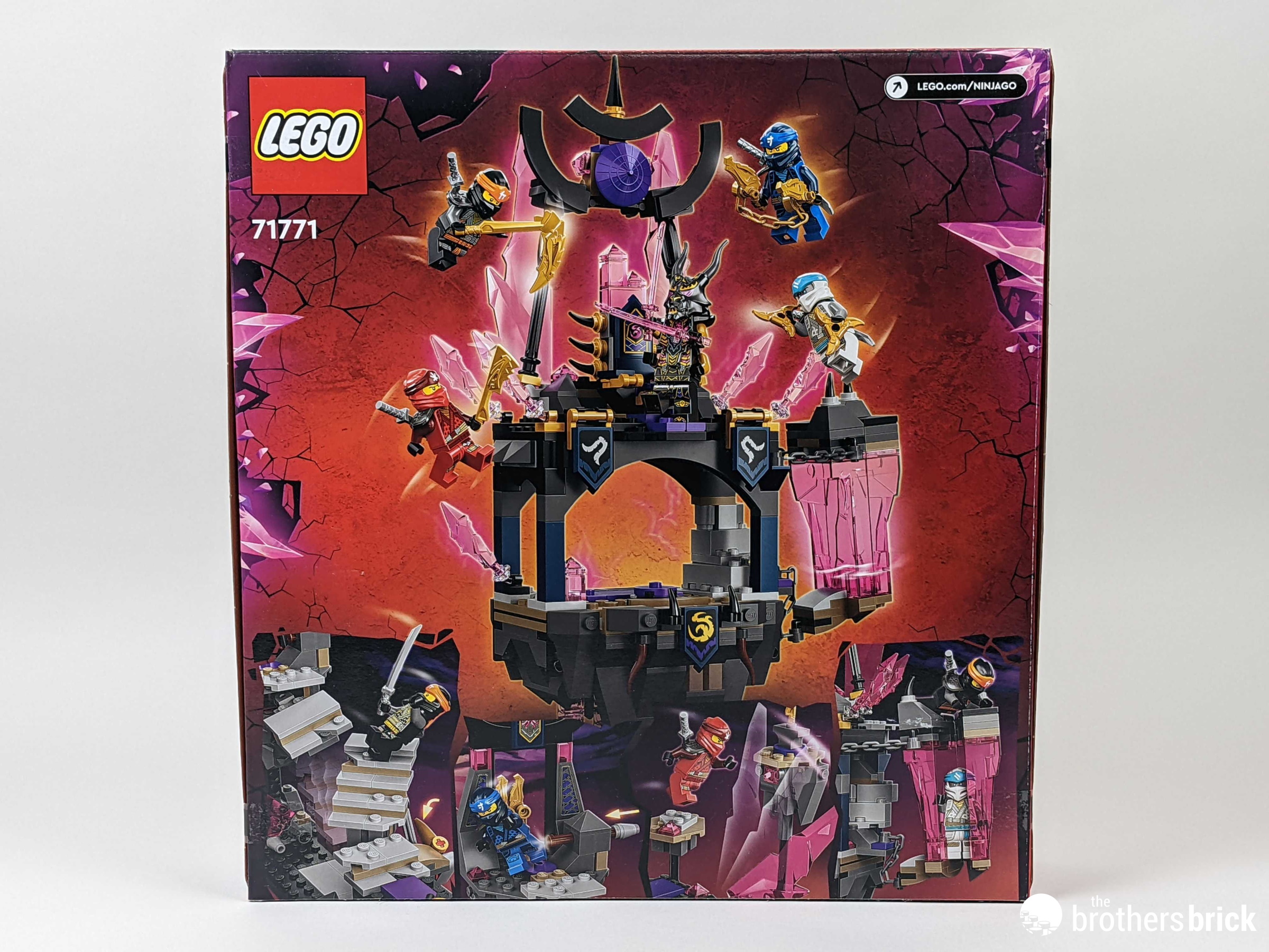 LEGO Ninjago 71771: The Crystal King Temple - Tensegrity comes to