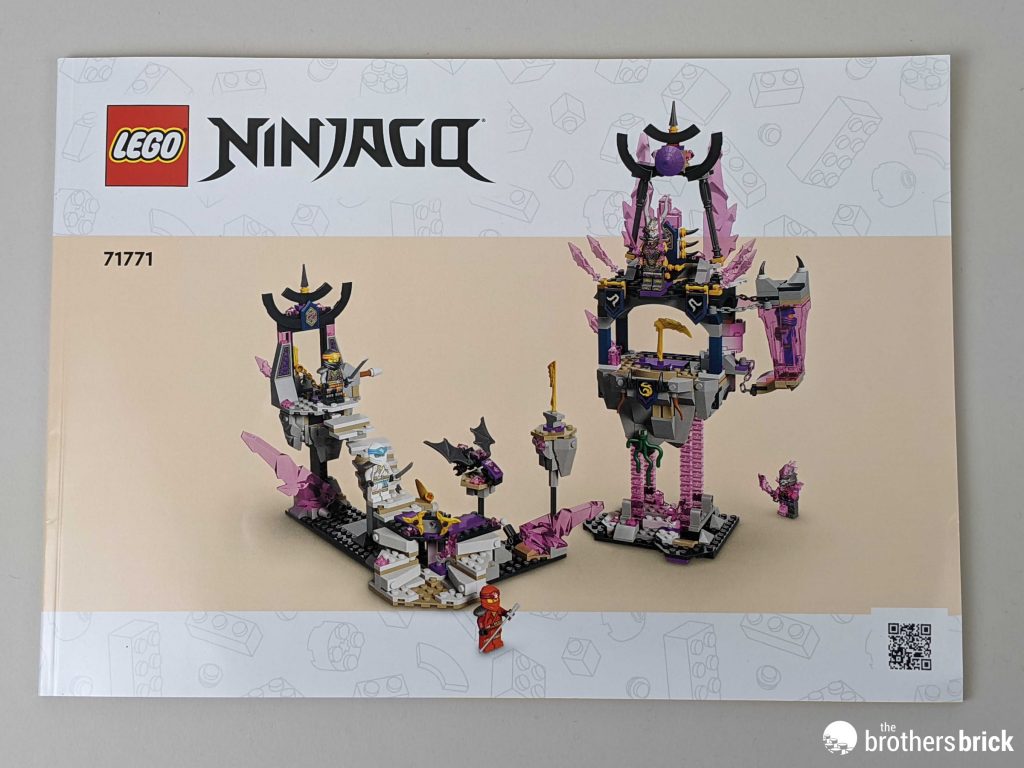 LEGO Ninjago 71771: The Crystal King Temple - Tensegrity comes to