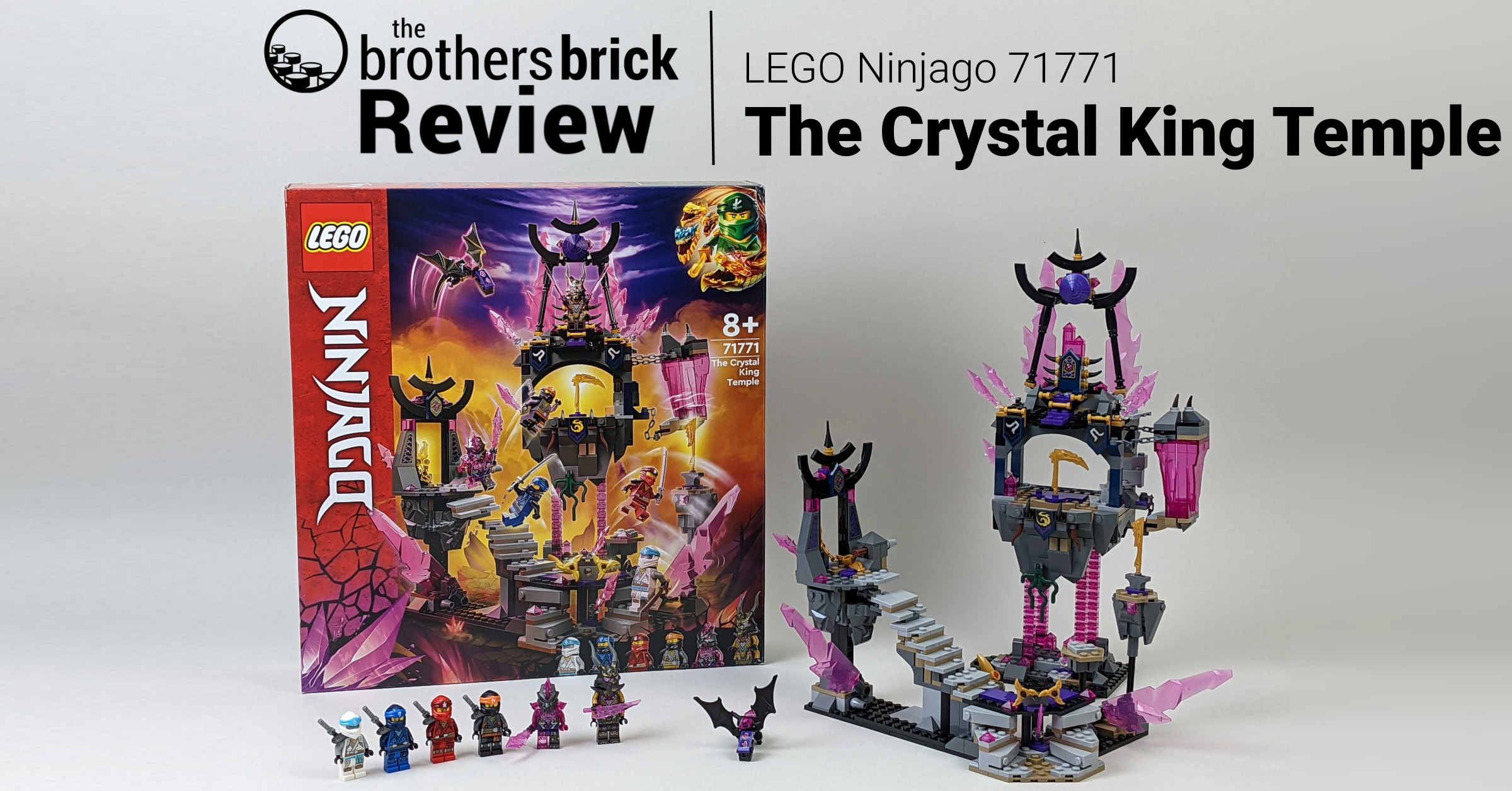 LEGO Ninjago 71771: The Crystal King Temple - Tensegrity comes to
