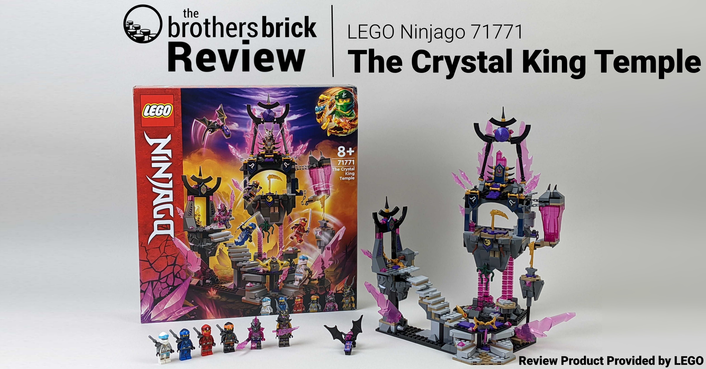 LEGO Ninjago 71771: The Crystal King Temple - Tensegrity comes to