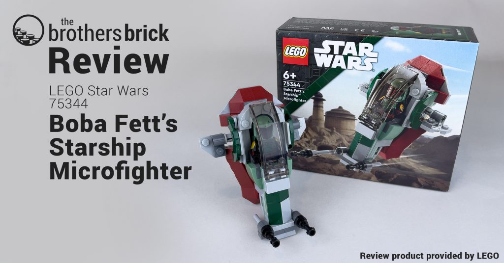 LEGO Star Wars 75344 Boba Fett's Starship Microfighter - TBB Review ...