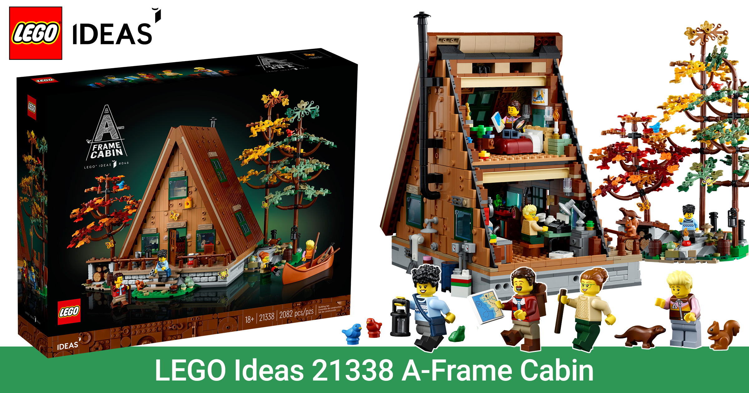 LEGO Ideas 21338 A-Frame Cabin unveiled [News] - The Brothers 