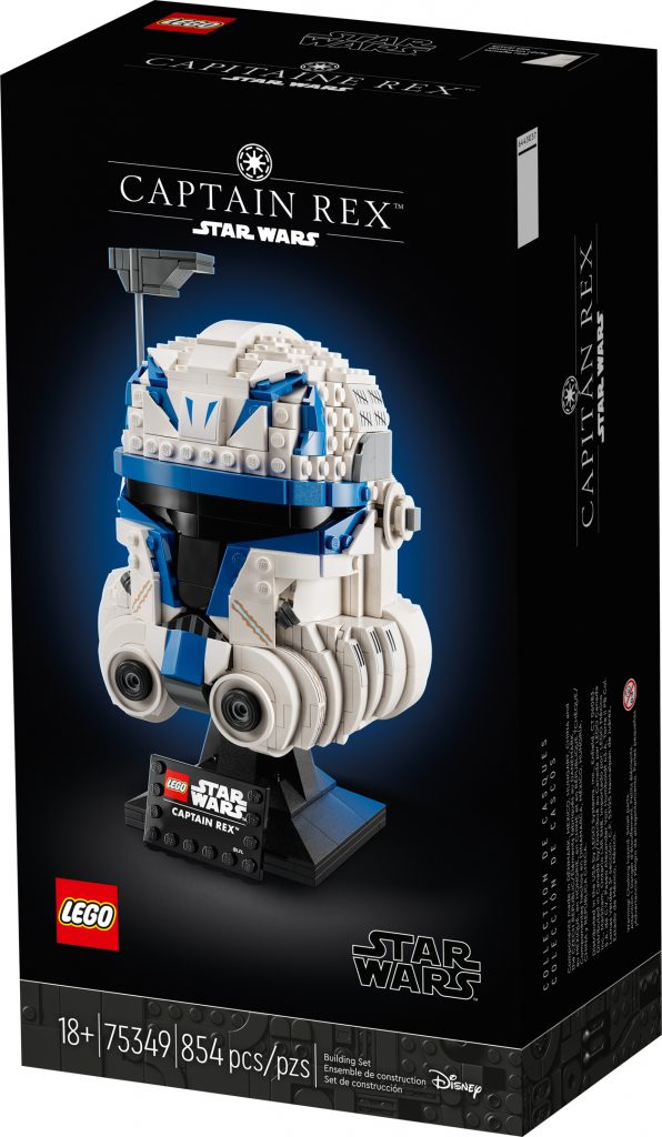 Two new LEGO Star Wars helmets revealed: 75349 Captain Rex and
