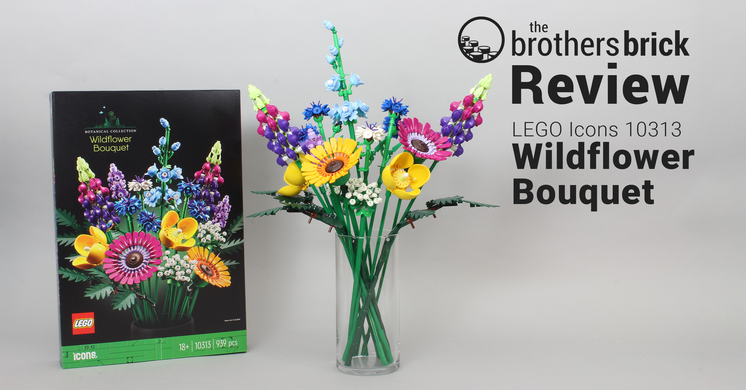 LEGO Icons Botanical Collection 10313 Wildflower Bouquet - A