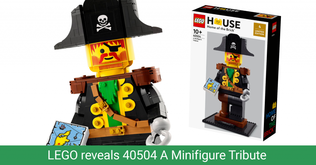 LEGO reveals 40504 A Minifigure Tribute as the new LEGO LEGO reveals 40504 A Minifigure Tribute as the new LEGO