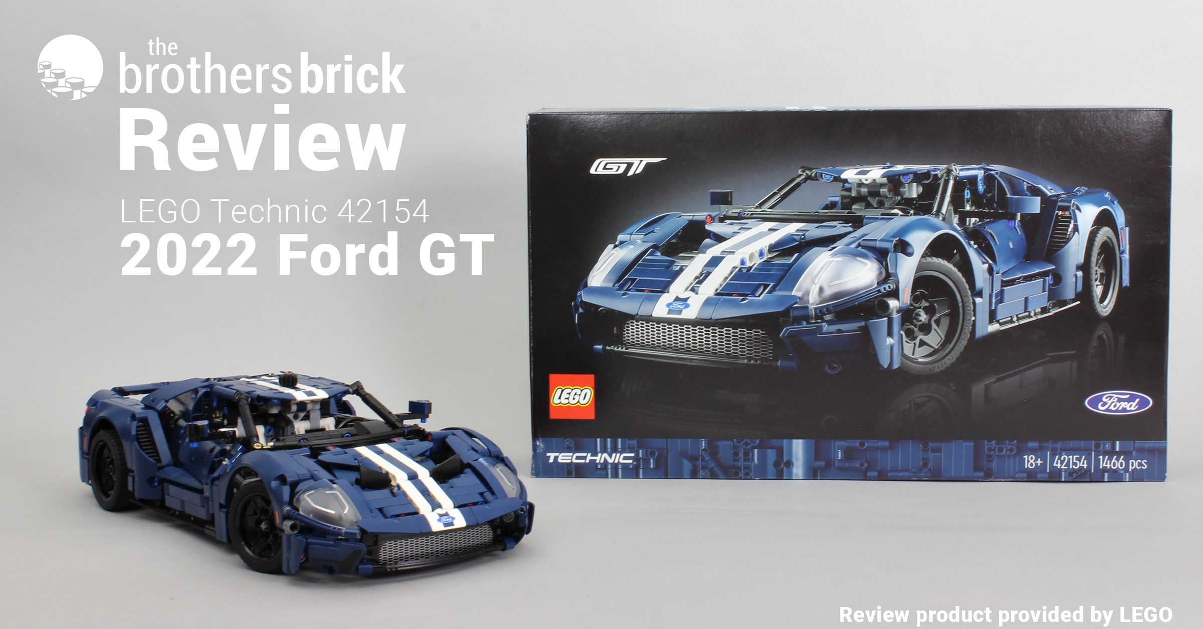 LEGO Technic 42154 2022 Ford GT - A budget supercar that doesn't