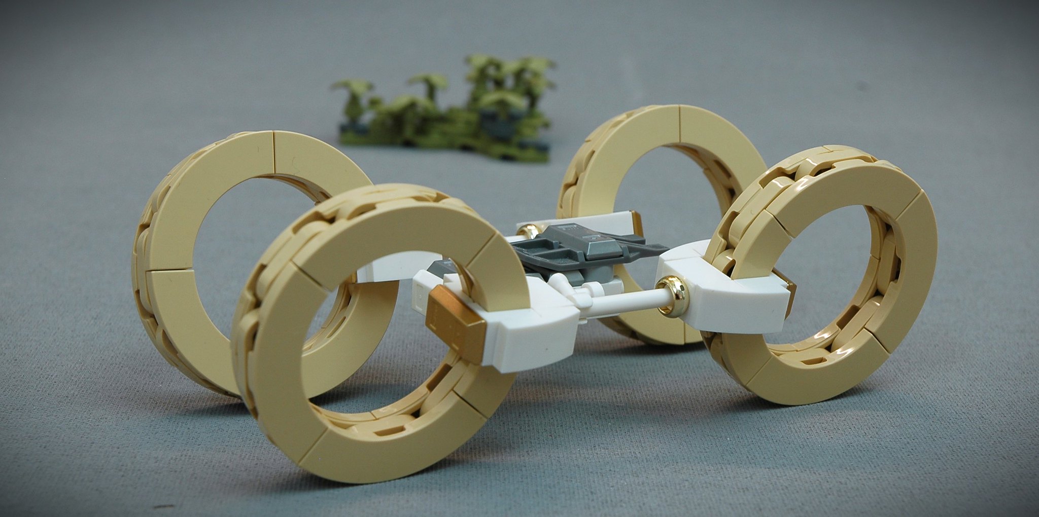 Two Wheeled Rover A tiny rover with some big time wheels - The Brothers Brick | The ...